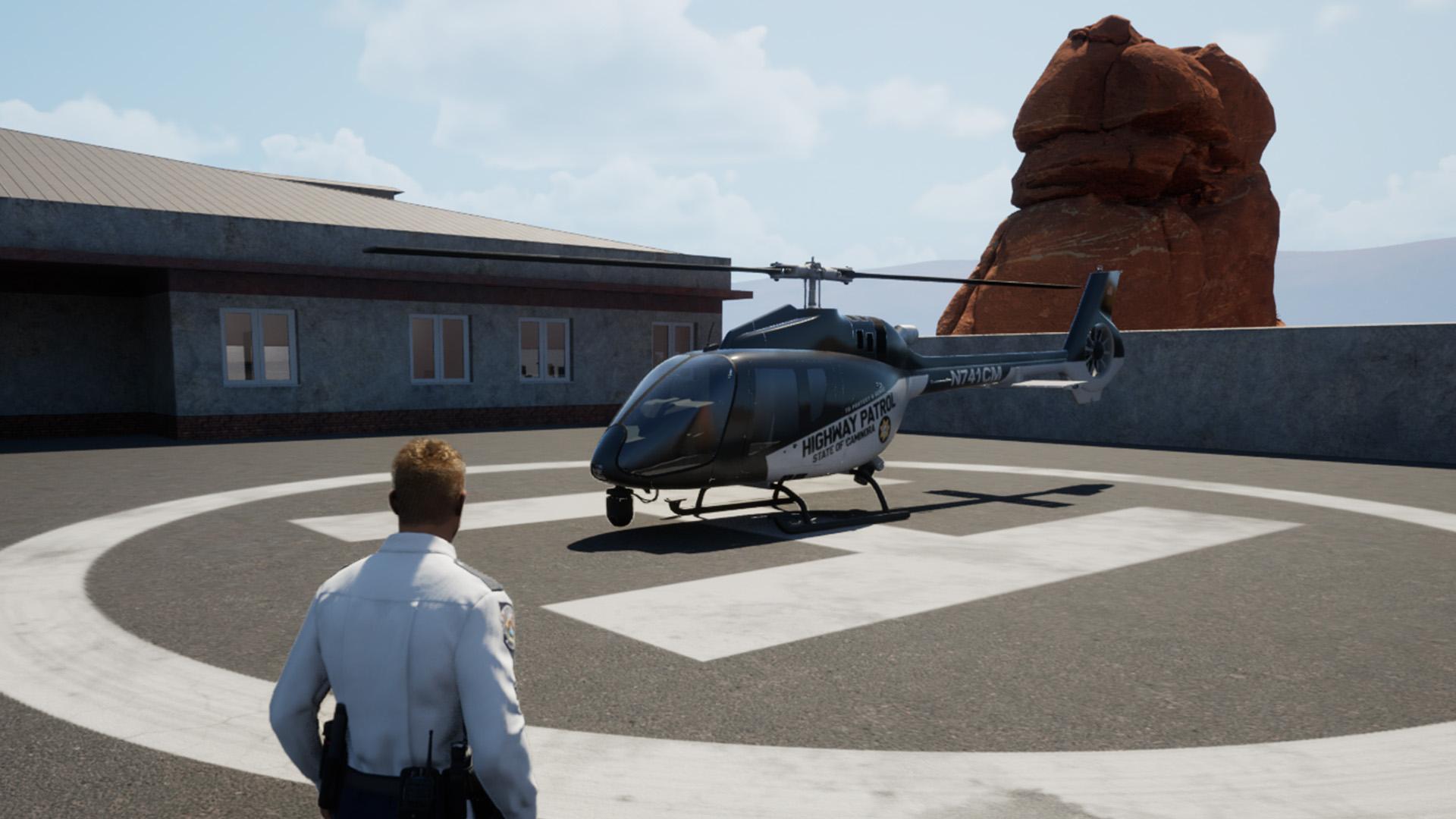 Beispielinhalt (Bild) Highway Police Simulator (PlayStation PS5)