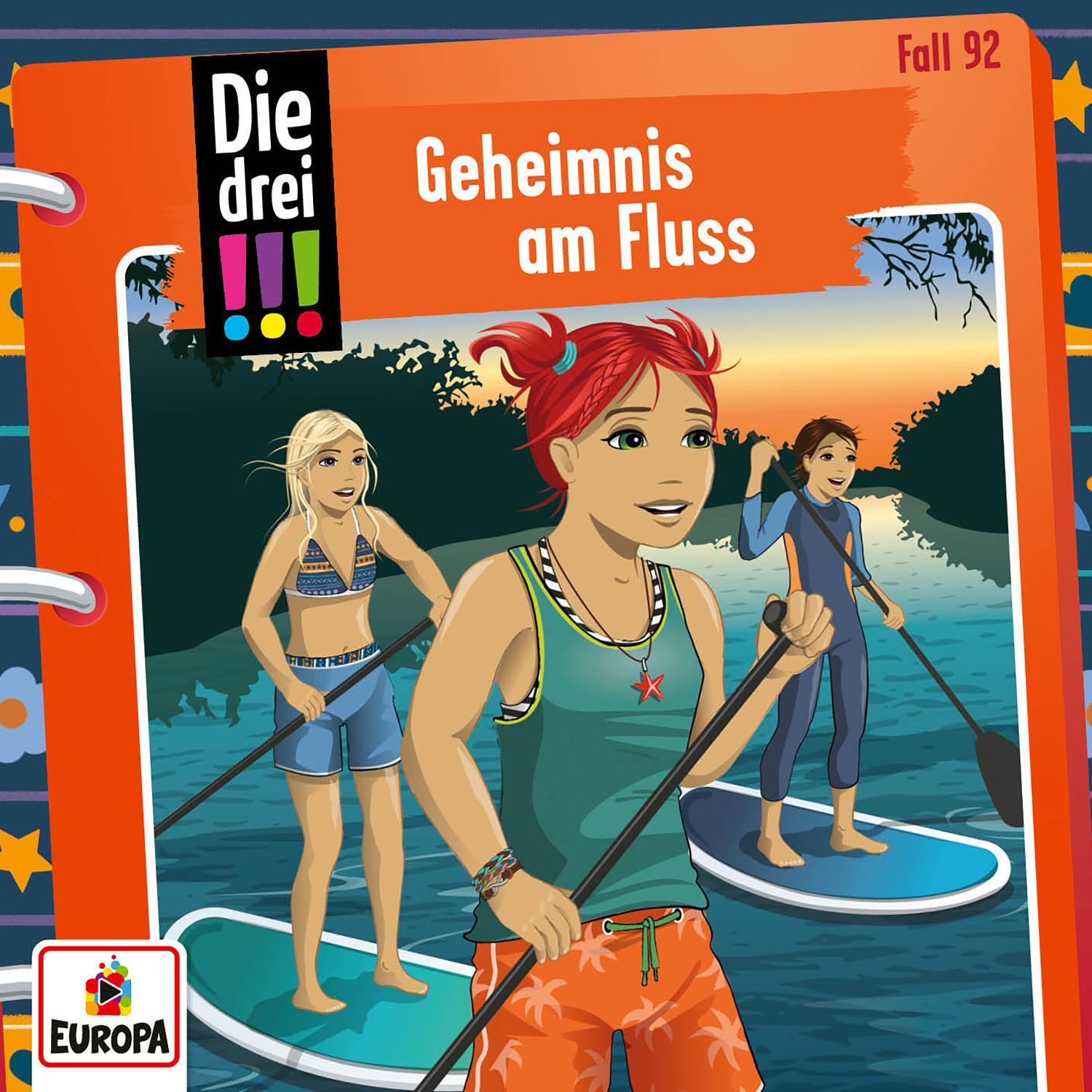 Vorderes Coverbild Die drei !!! 92: Geheimnis am Fluss