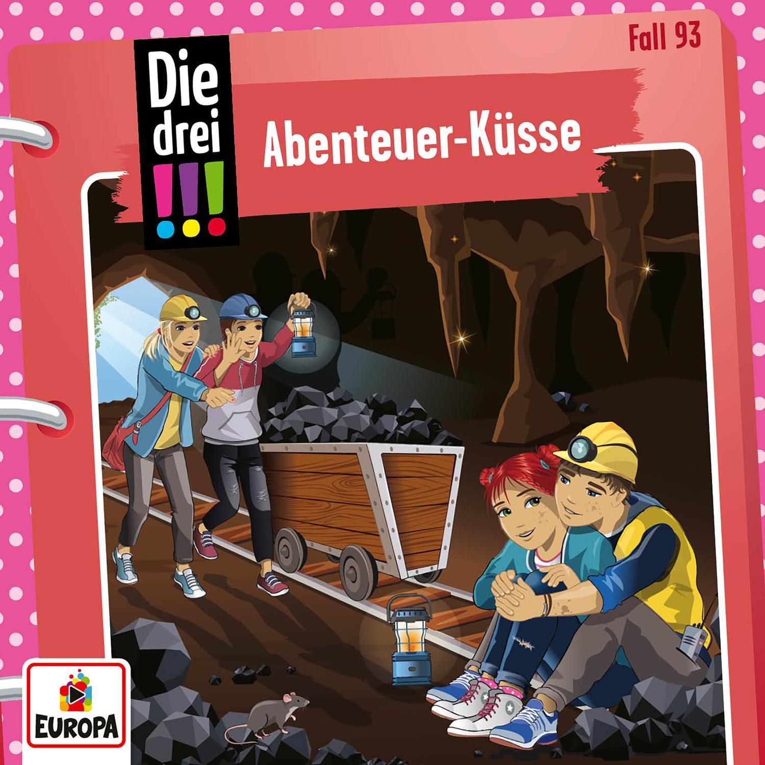 Vorderes Coverbild Die drei !!! 93: Abenteuer-Küsse