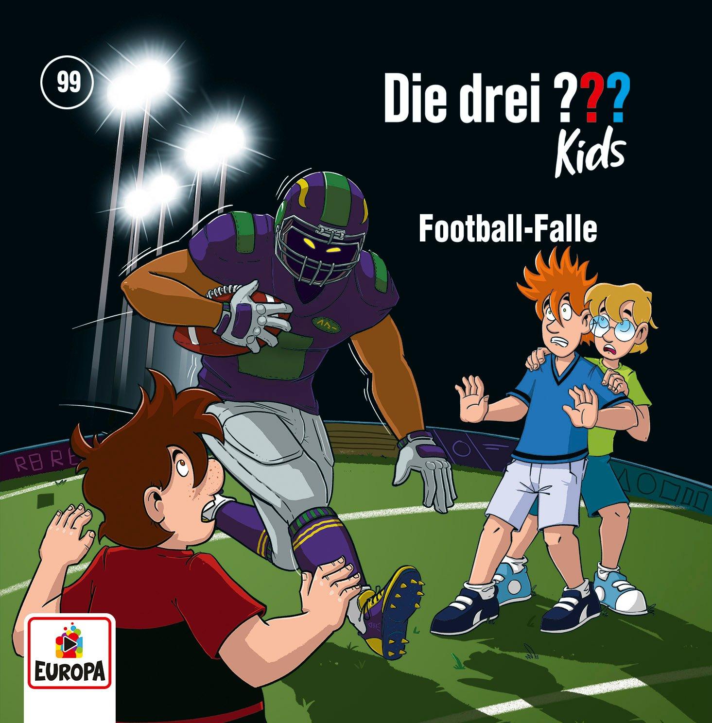 Vorderes Coverbild Die drei ??? Kids 99: Football-Falle