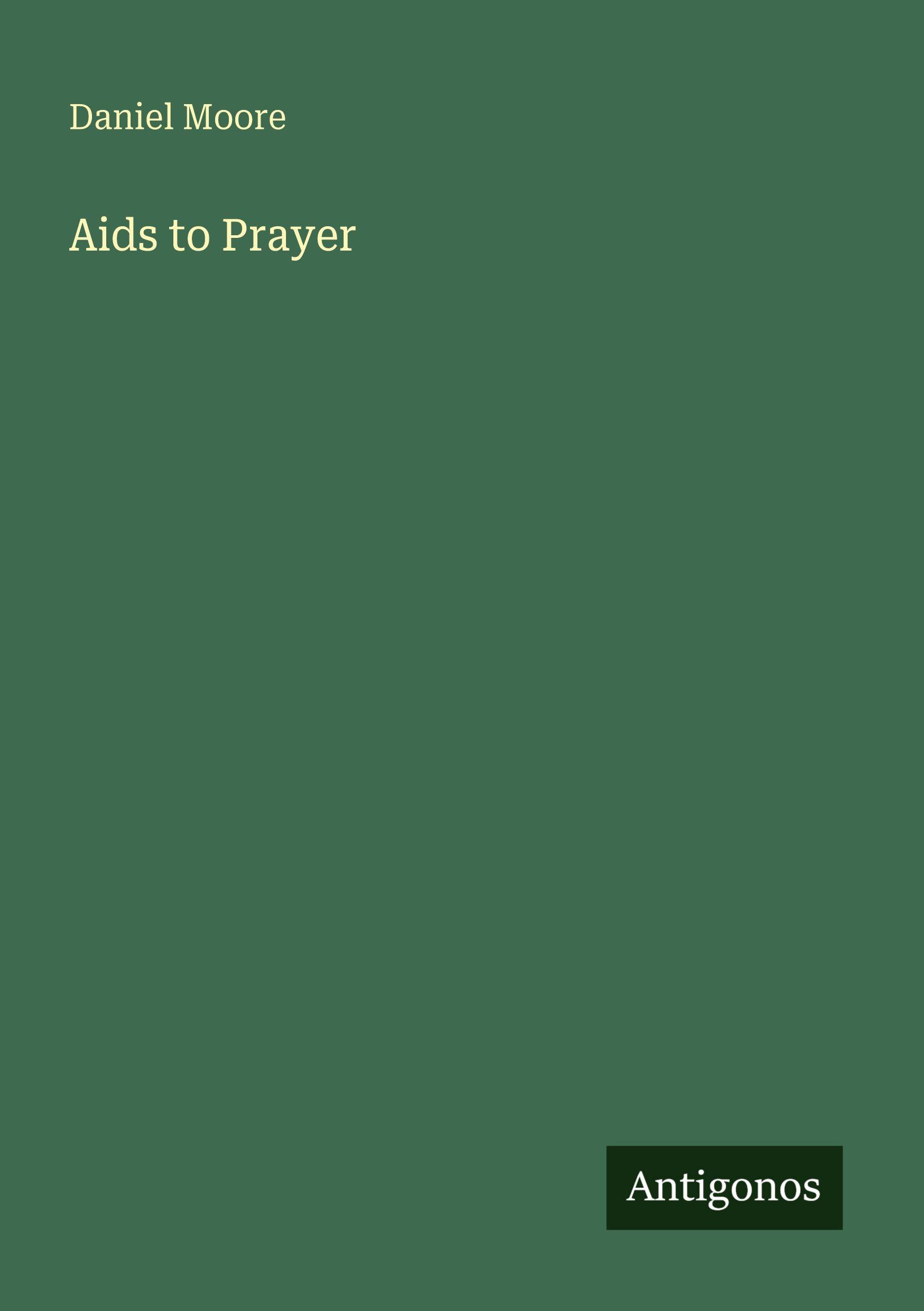 Vorderes Coverbild Aids to Prayer