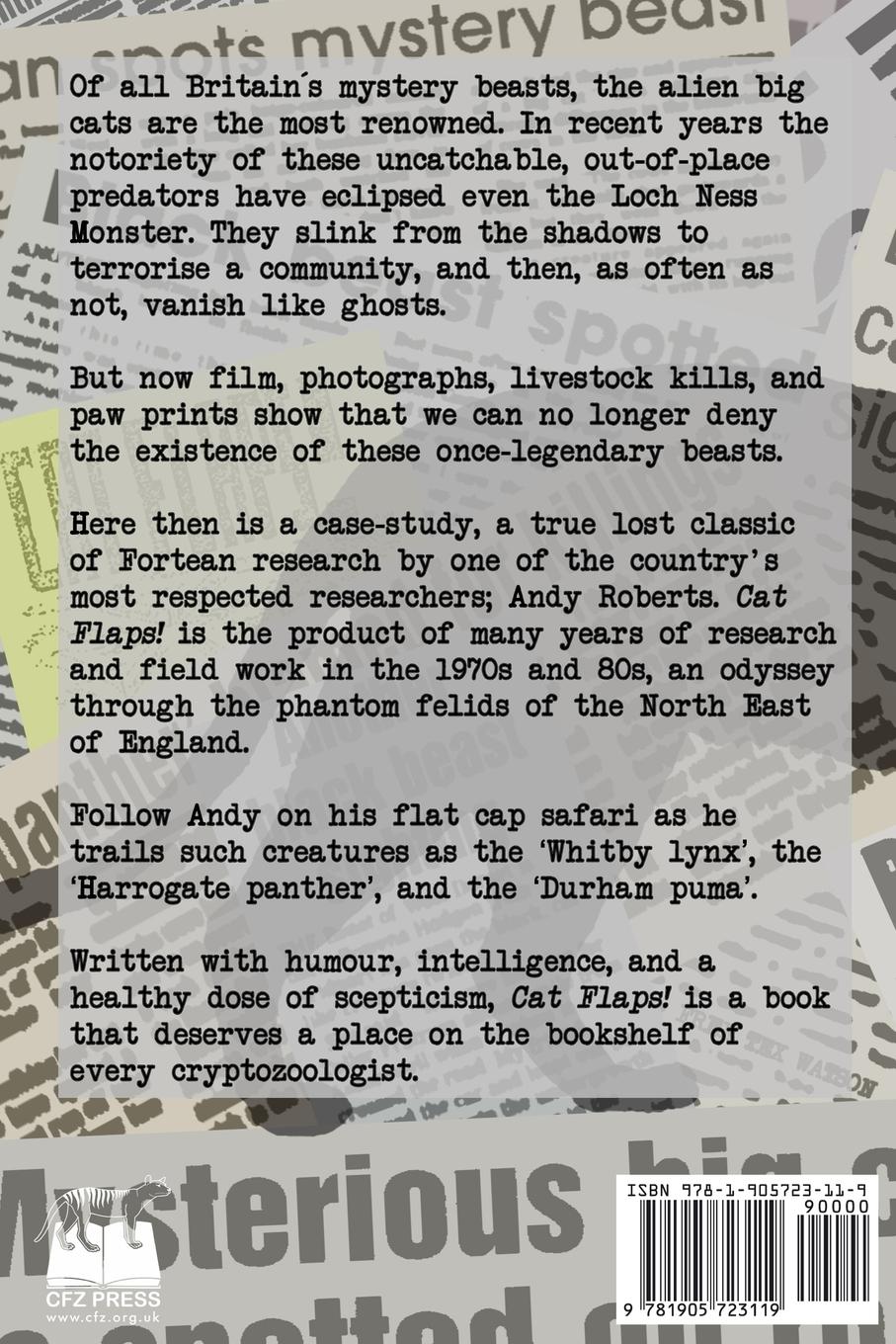 Rückseitencover Cat Flaps! Northern Mystery Cats