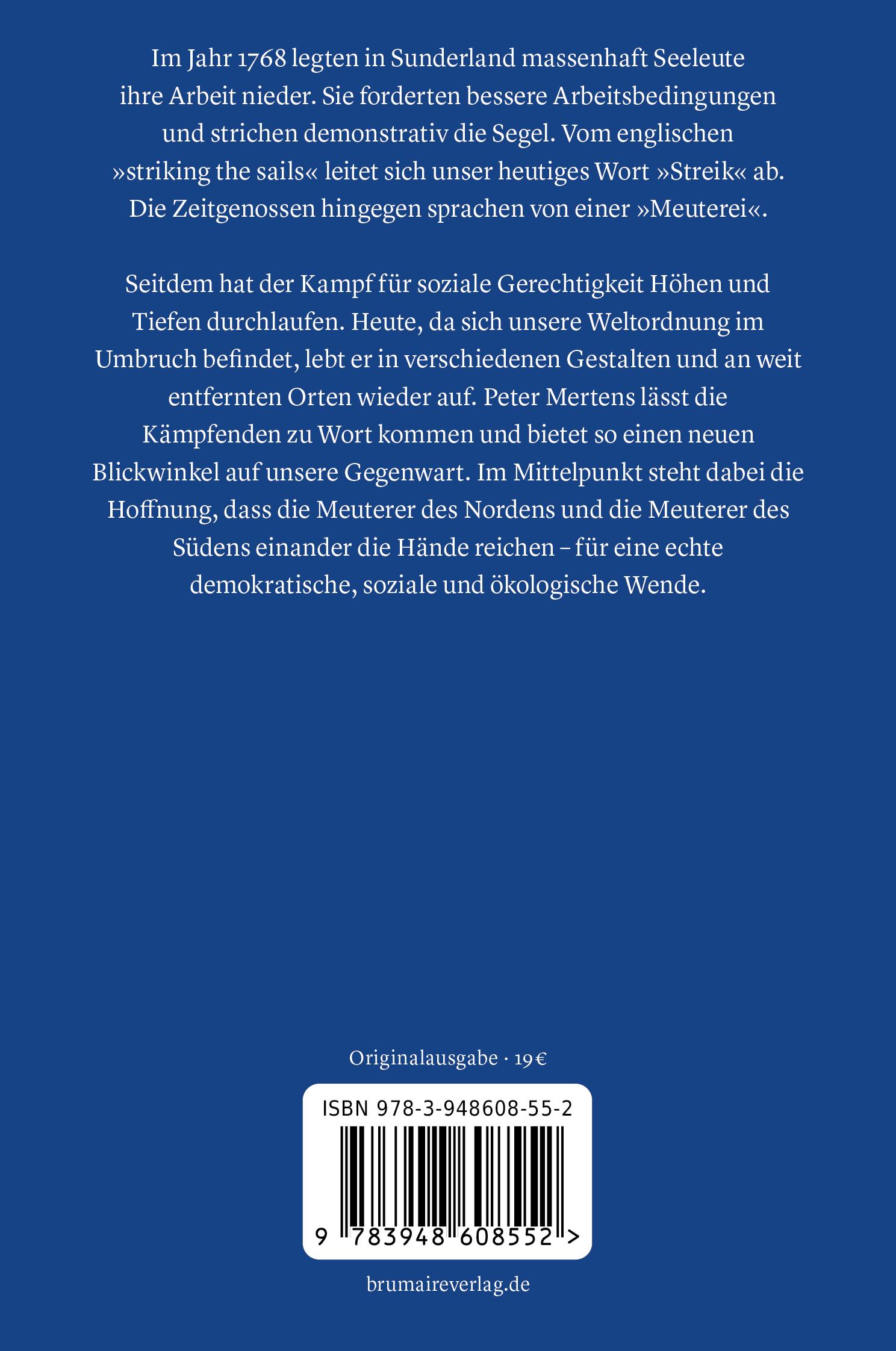 Rückseitencover Meuterei