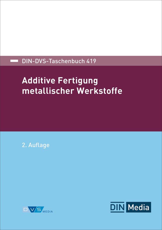 Vorderes Coverbild DIN-DVS-Taschenbuch 419