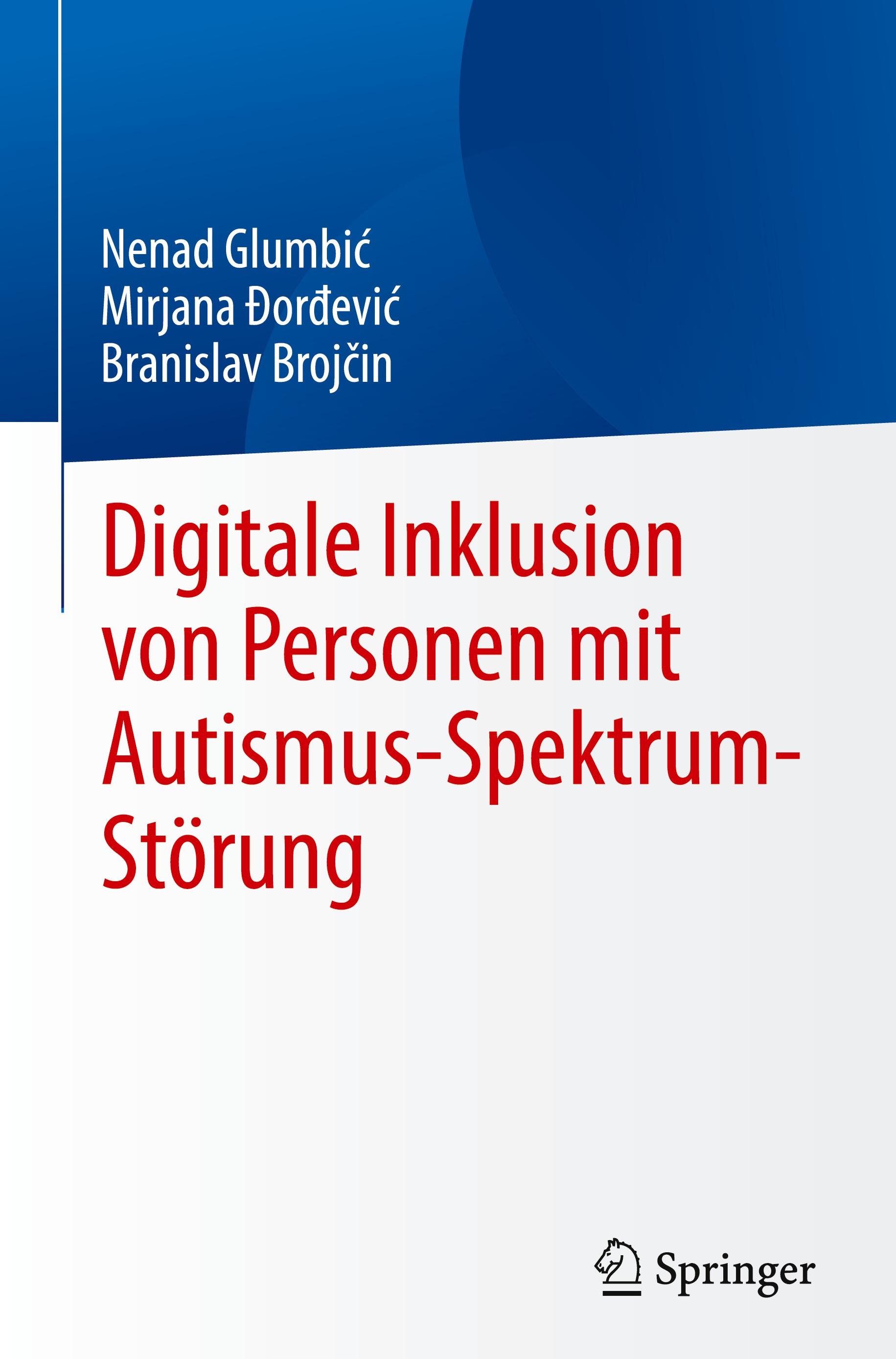 Vorderes Coverbild Digitale Inklusion von Personen mit Autismus-Spektrum-Störung