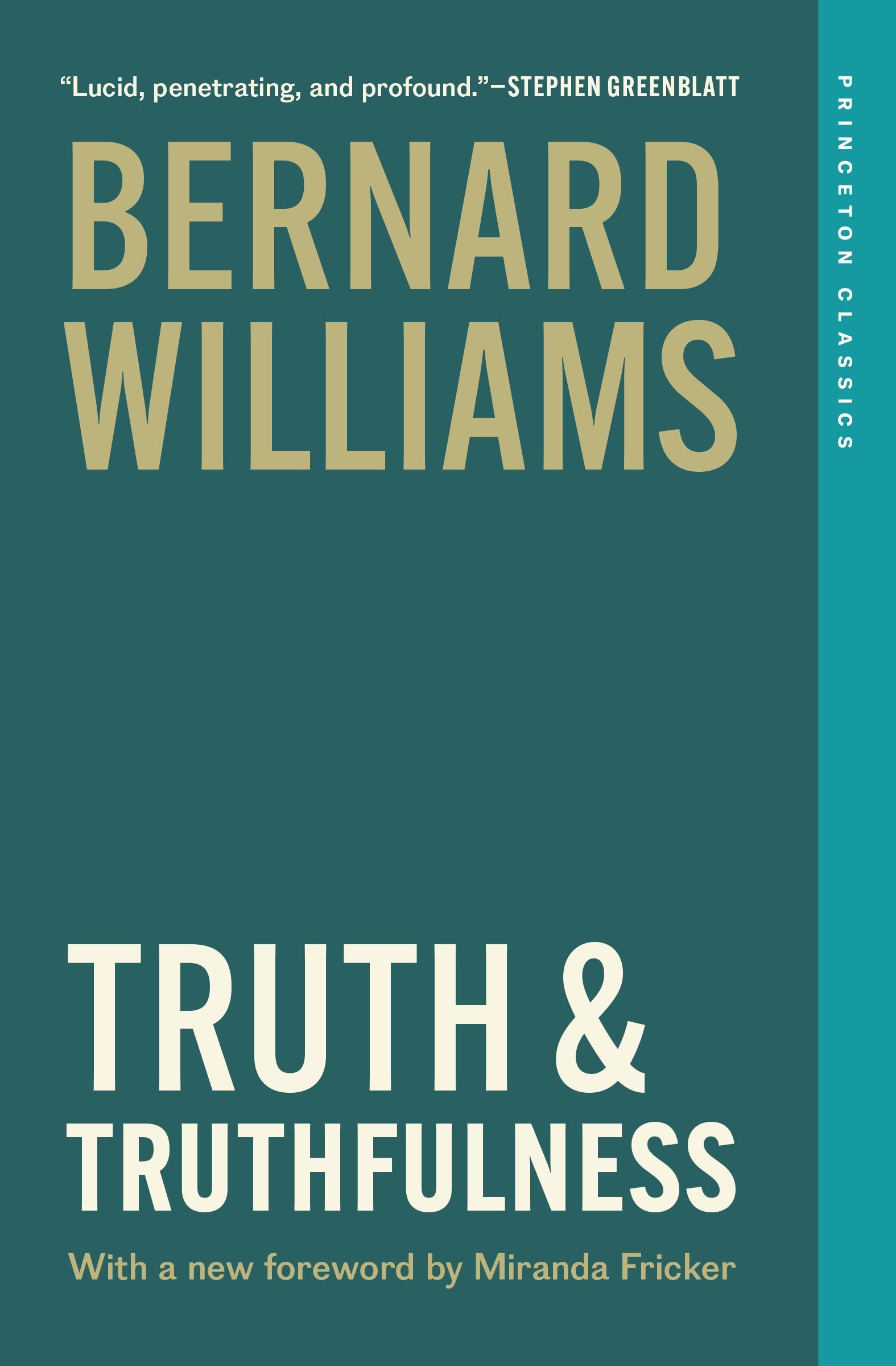 Vorderes Coverbild Truth and Truthfulness