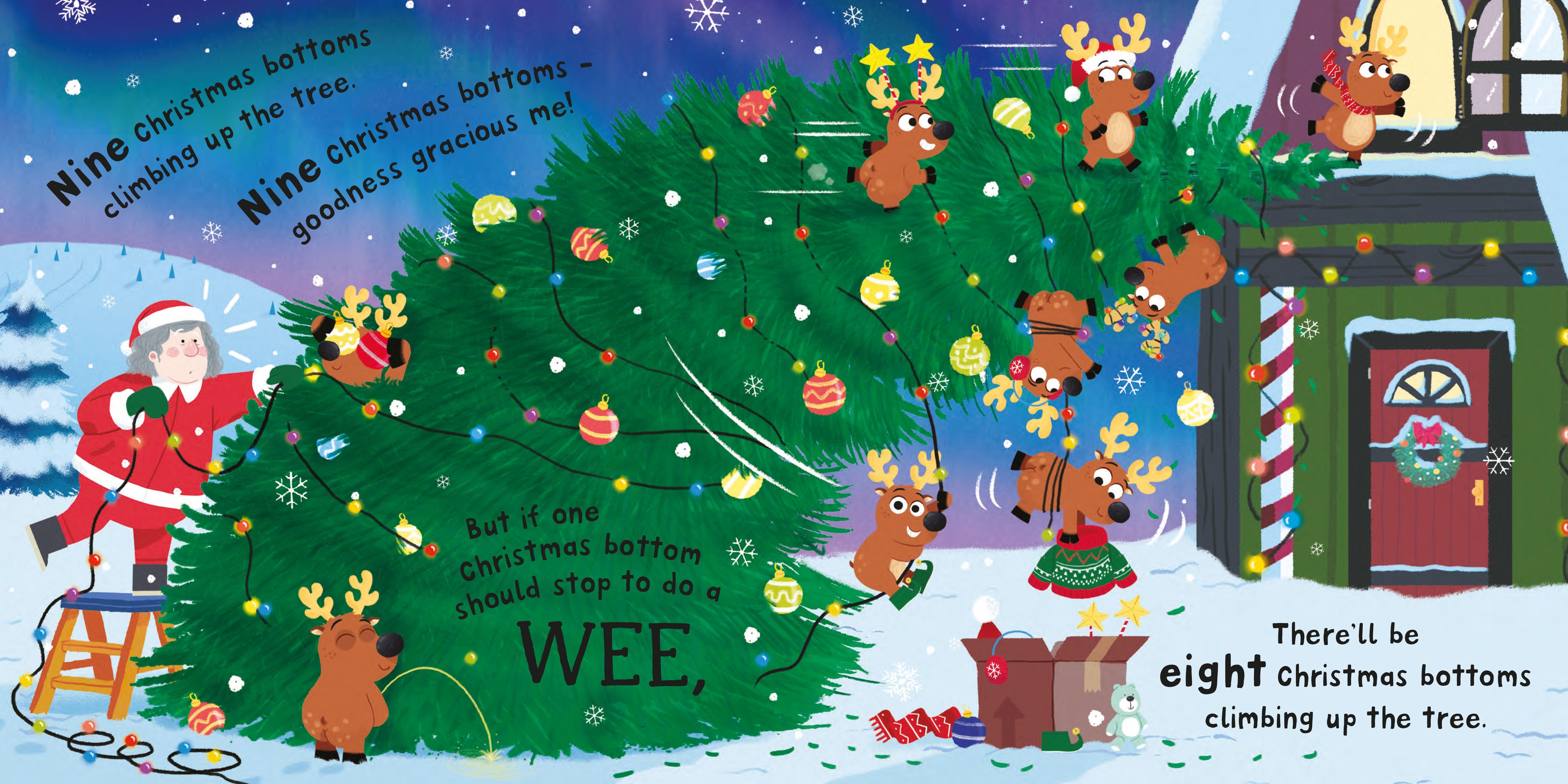 Beispielinhalt (Bild) Ten Christmas Bottoms