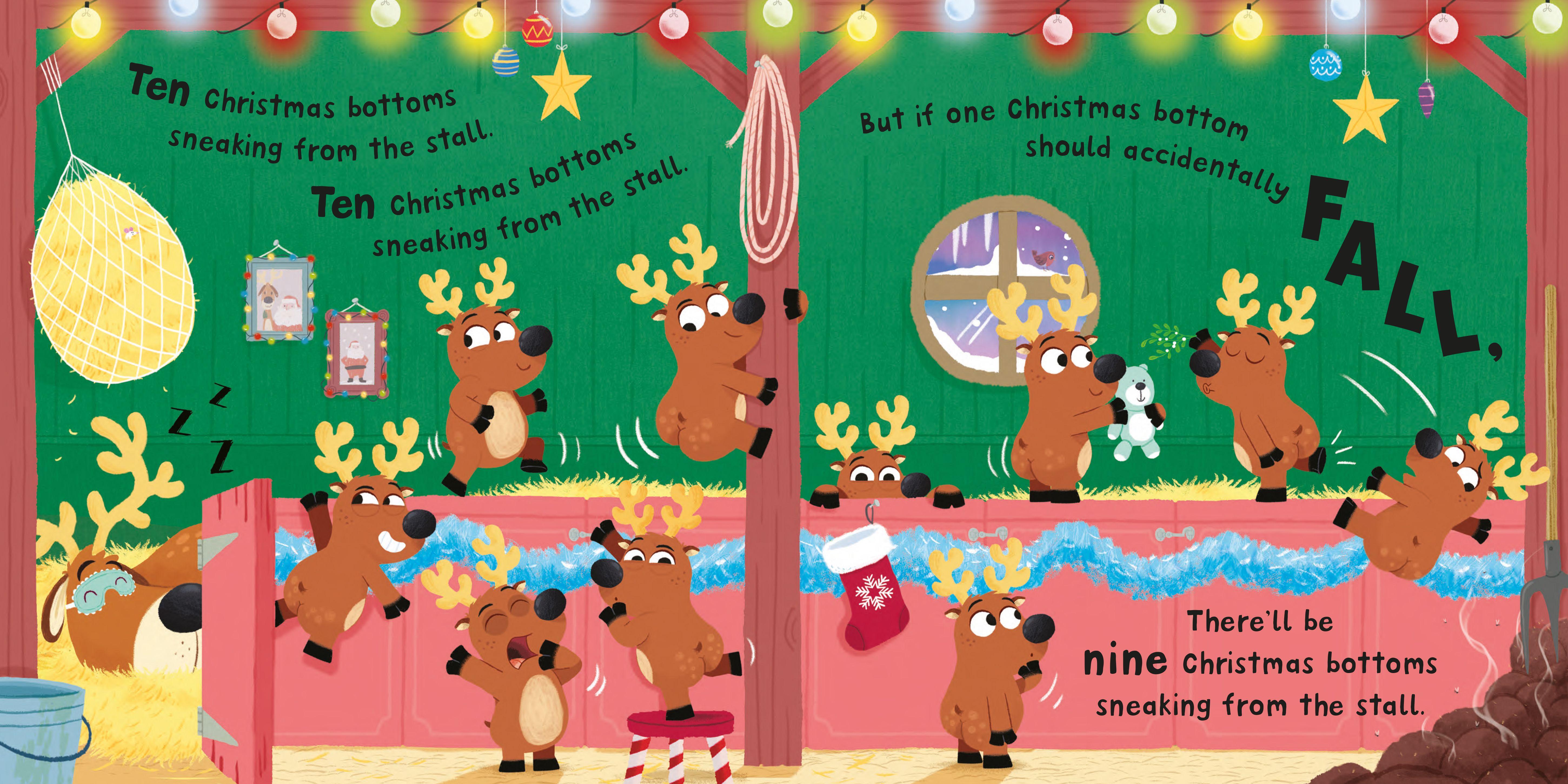 Beispielinhalt (Bild) Ten Christmas Bottoms