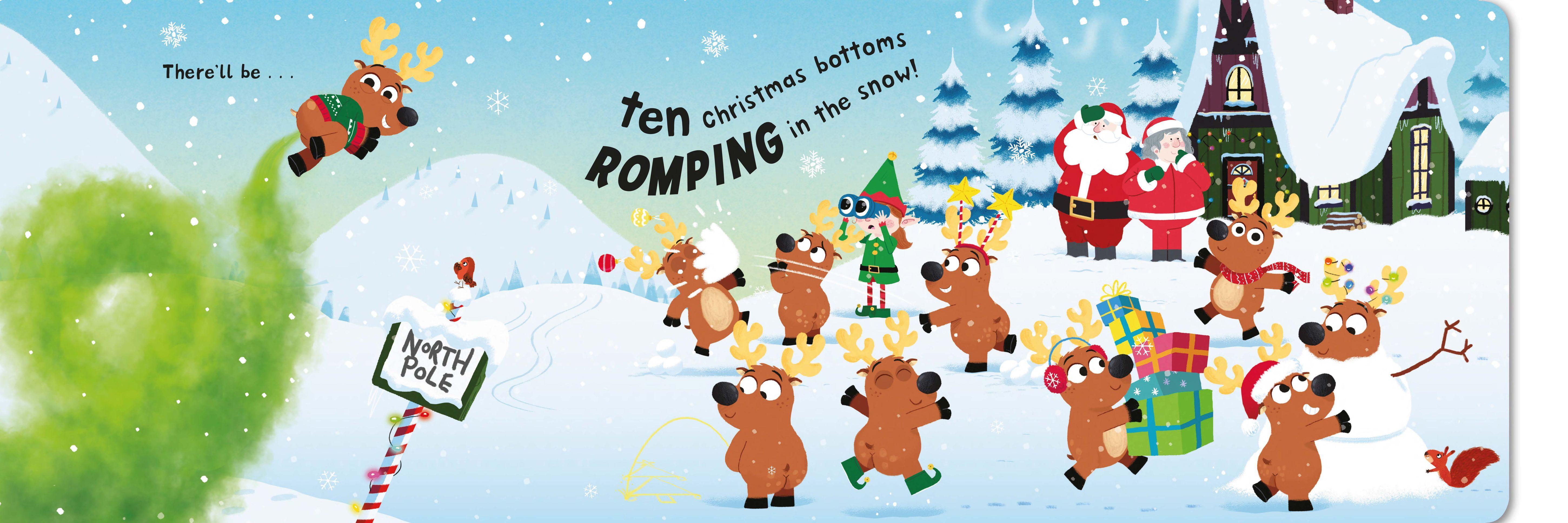 Beispielinhalt (Bild) Ten Christmas Bottoms