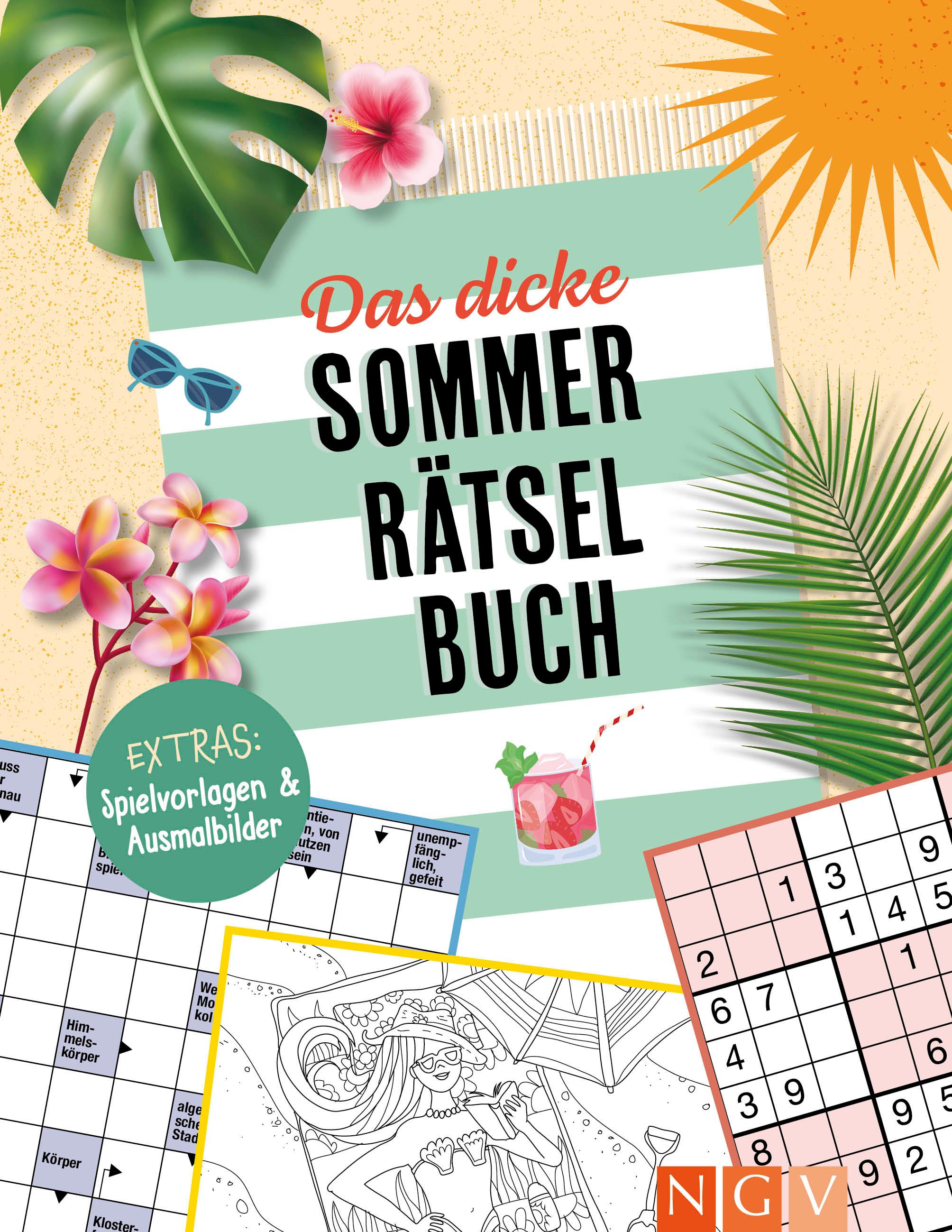 Vorderes Coverbild Das dicke Sommer-Rätselbuch