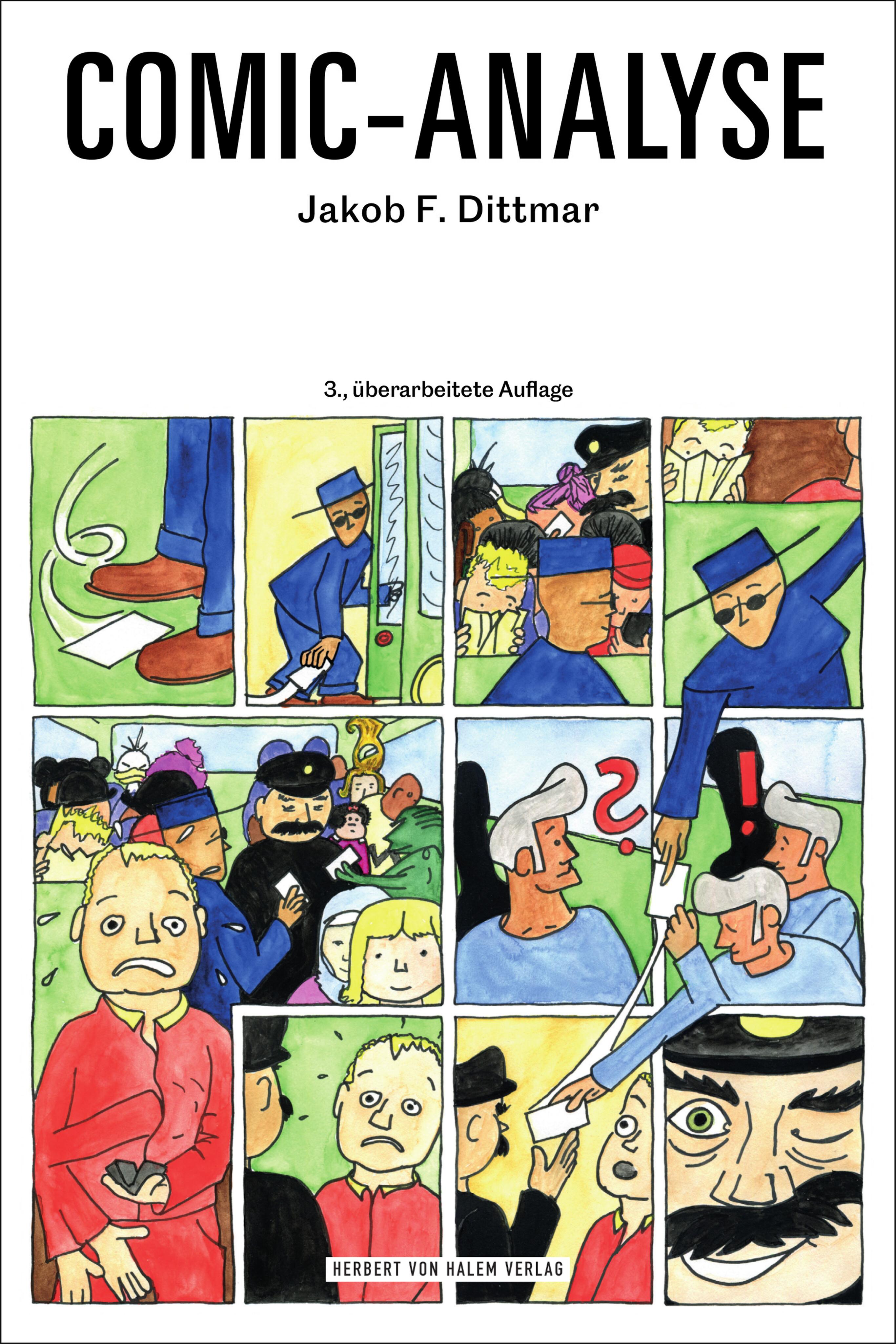 Vorderes Coverbild Comic-Analyse