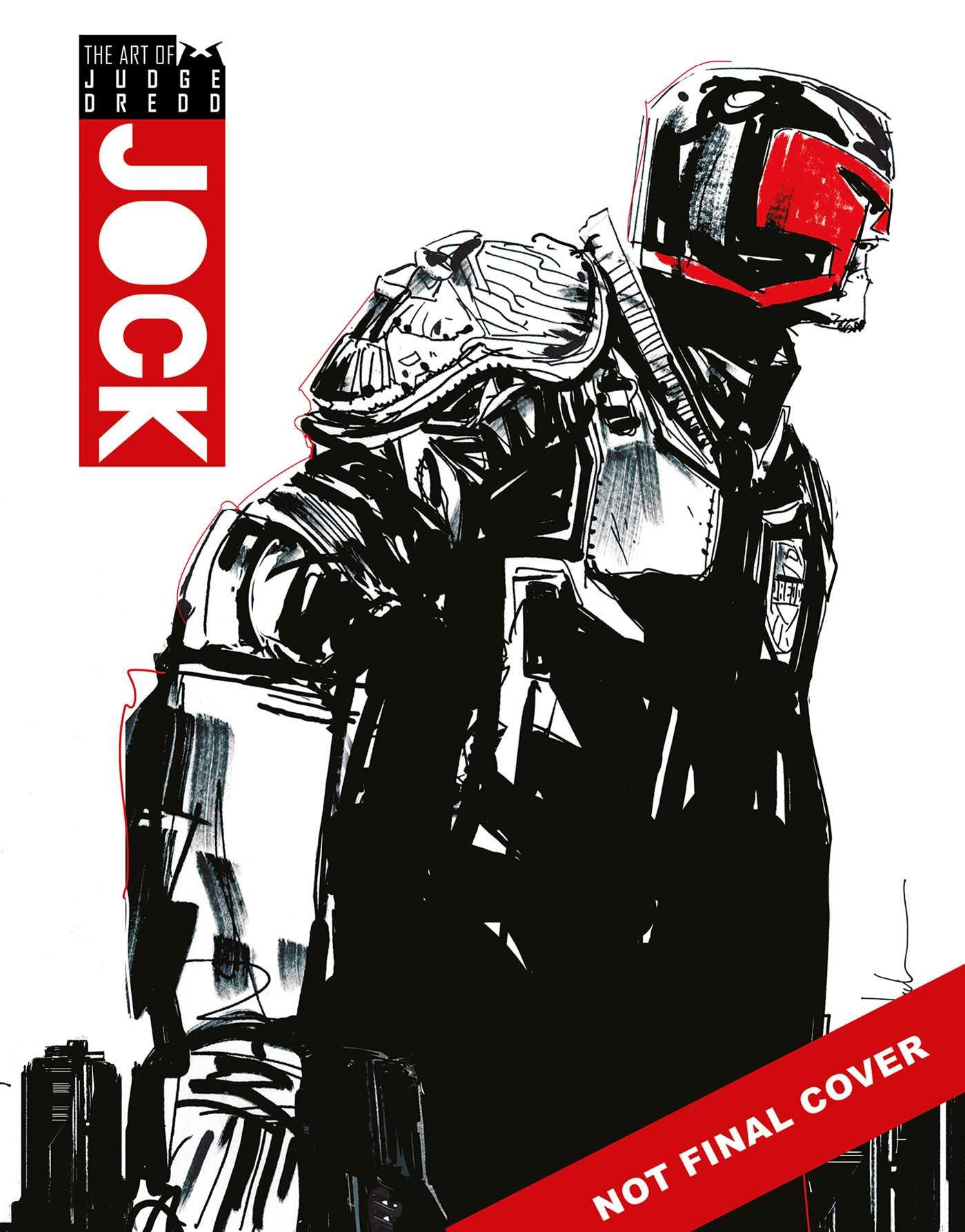 Vorderes Coverbild The Art of Judge Dredd by Jock