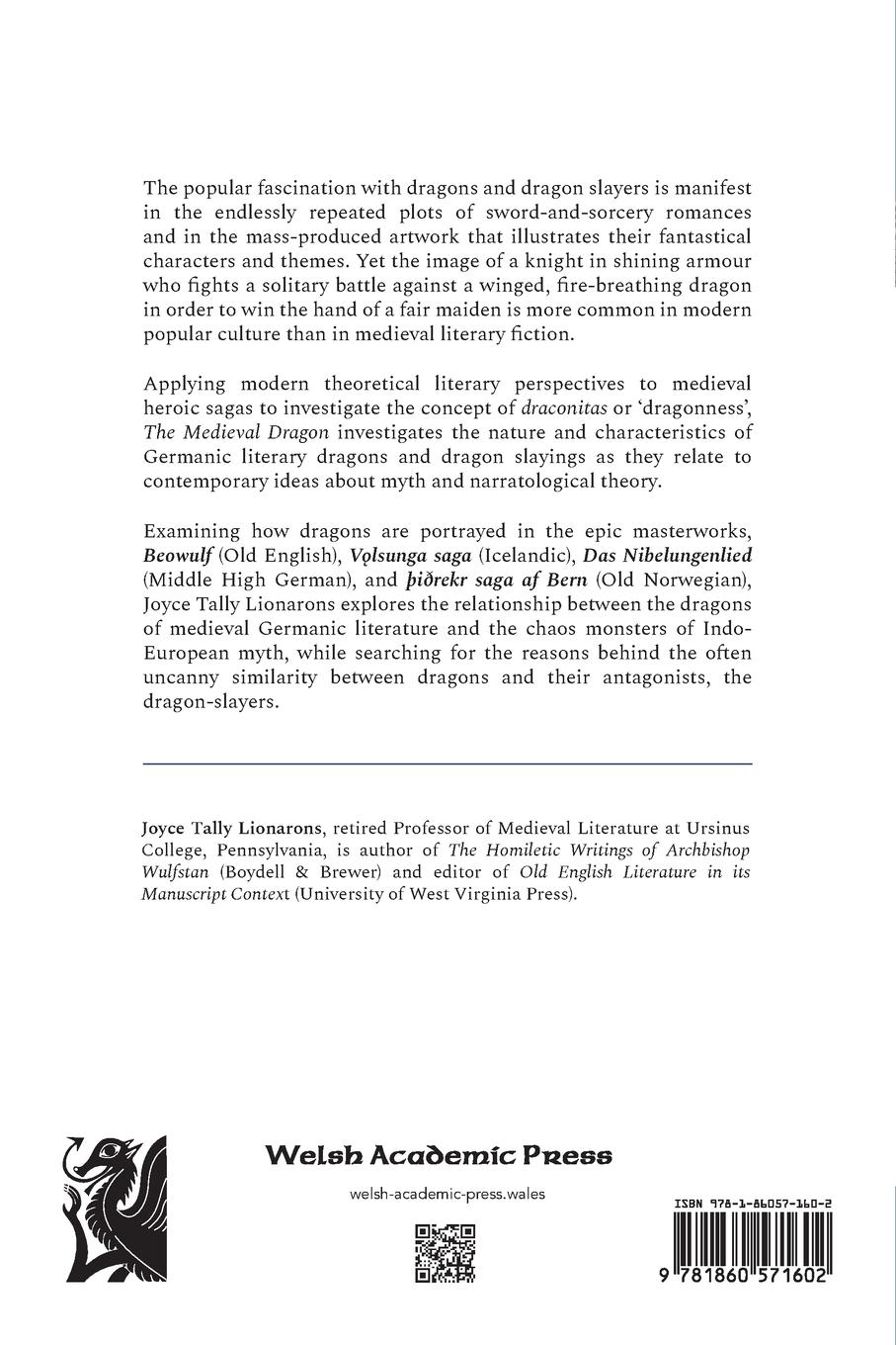 Rückseitencover The Medieval Dragon