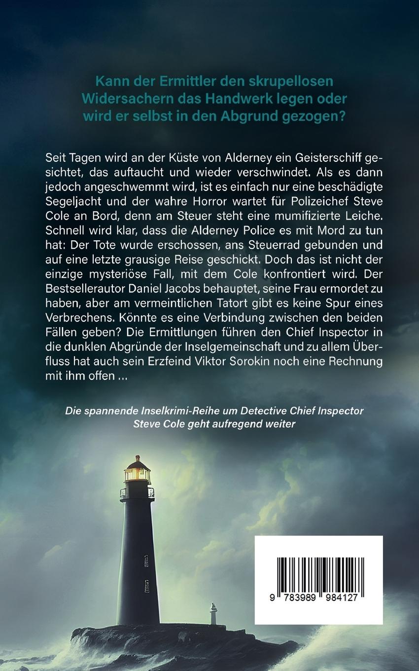 Rückseitencover Die Klippen | Ein spannender Küstenkrimi um den Ermittler Steve Cole