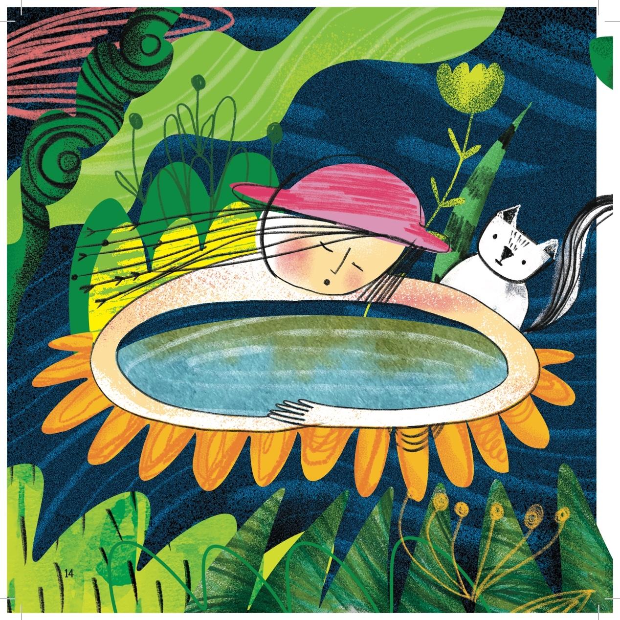 Beispielinhalt (Bild) Ich liebe meinen bunten Garten