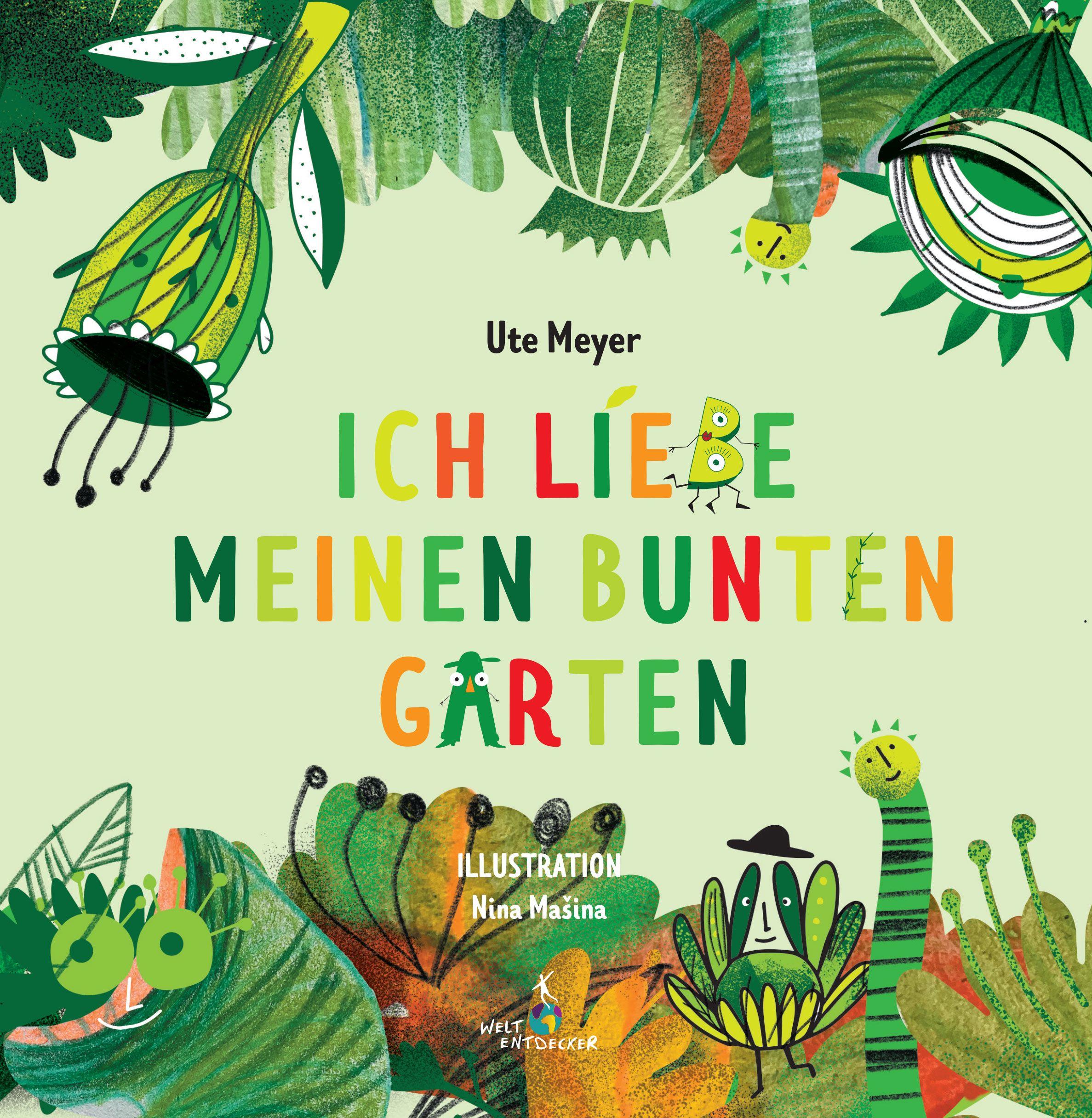 Vorderes Coverbild Ich liebe meinen bunten Garten