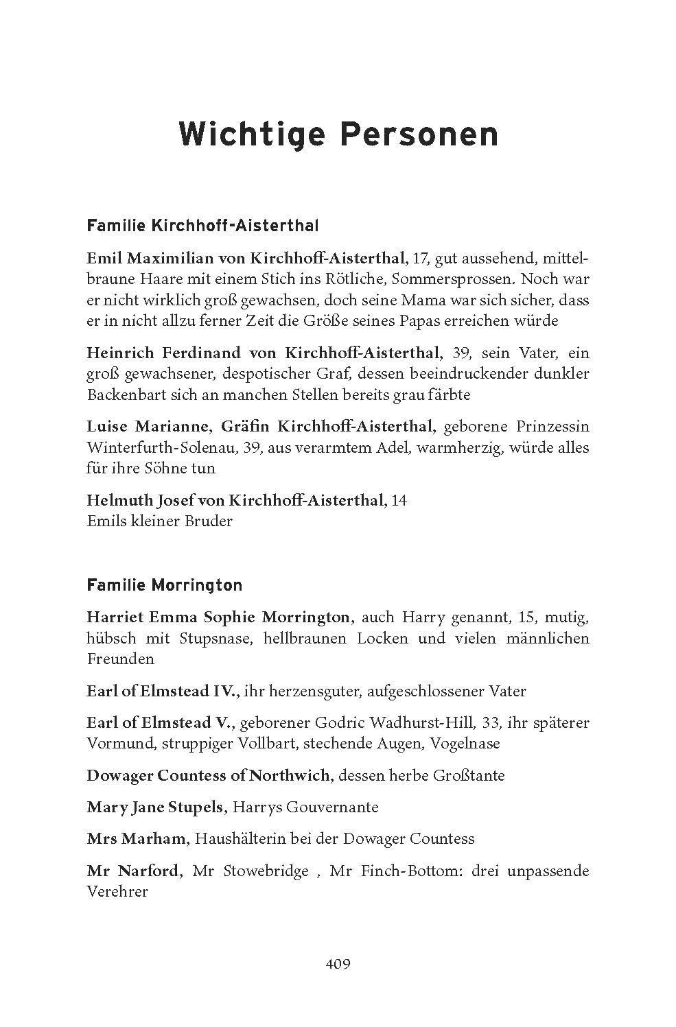 Beispielinhalt (Bild) Das geheimnisvolle Testament