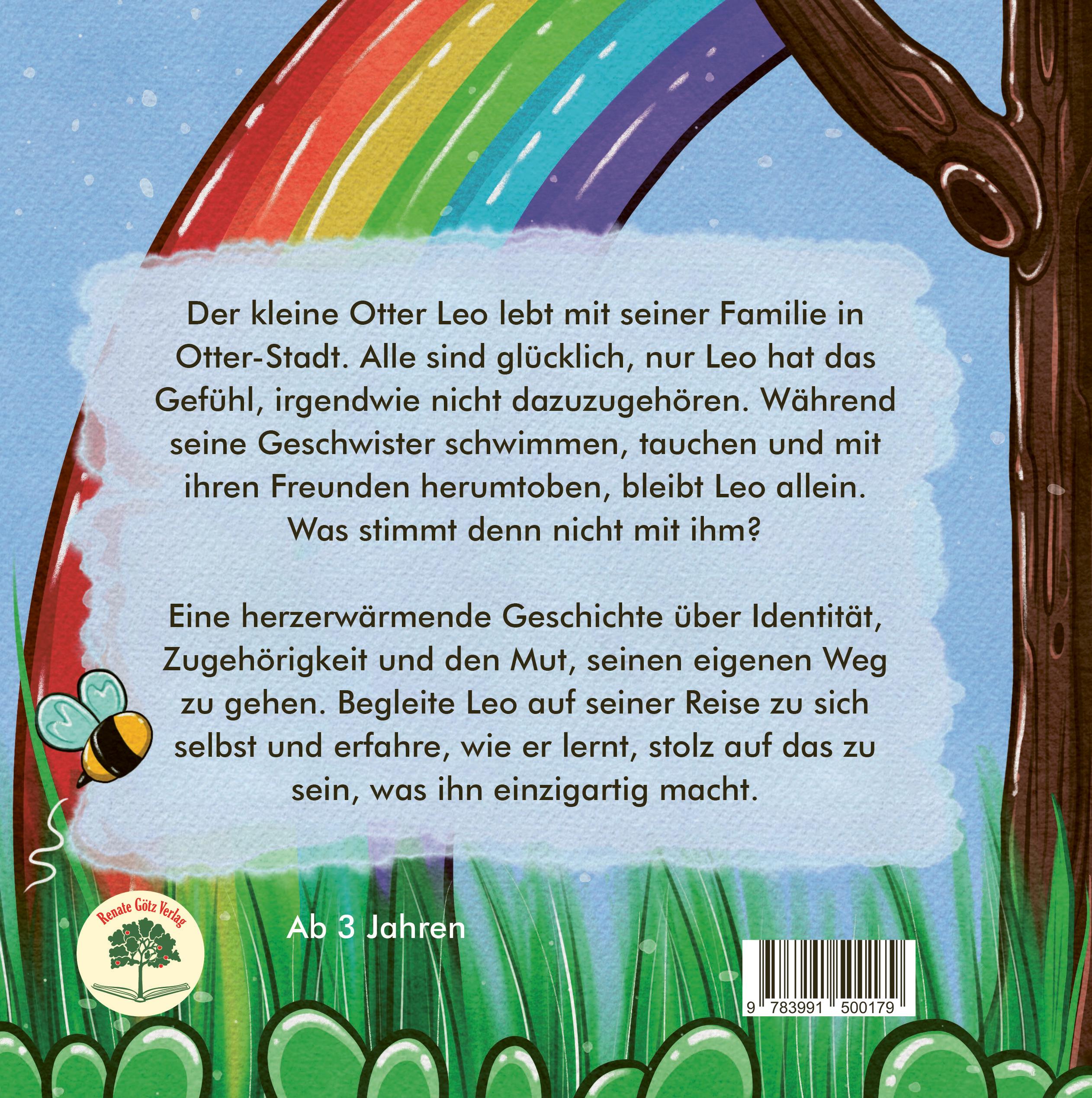Rückseitencover Die Geschichte vom kleinen Otter, der gar keiner war
