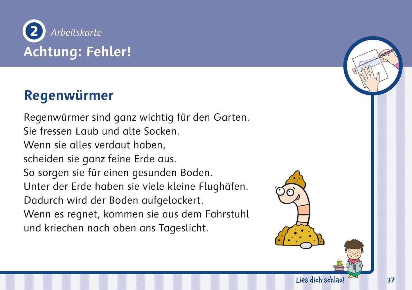 Beispielinhalt (Bild) Lies dich schlau! Leseförderung für Klasse 2-3