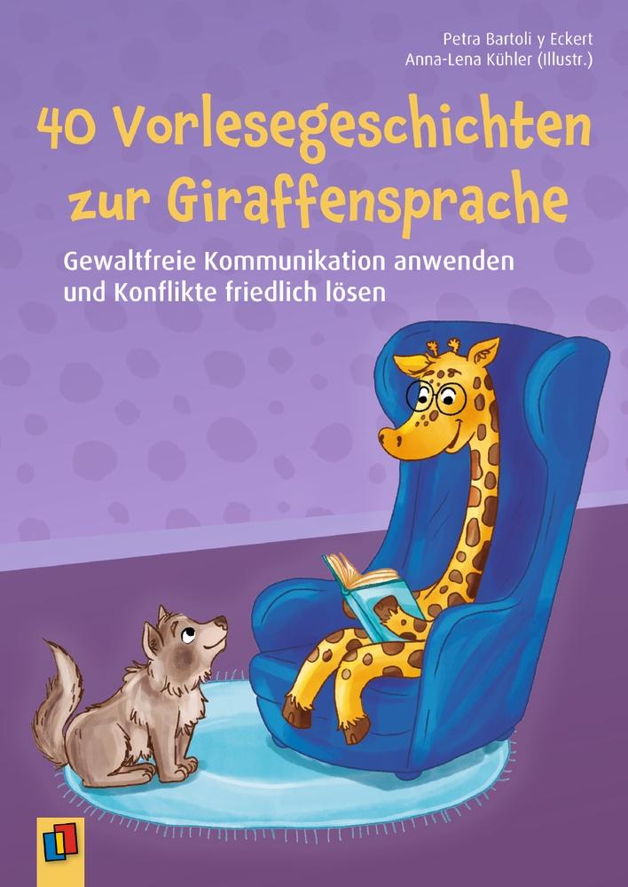 Vorderes Coverbild 40 Vorlesegeschichten zur Giraffensprache, ab 6 Jahre