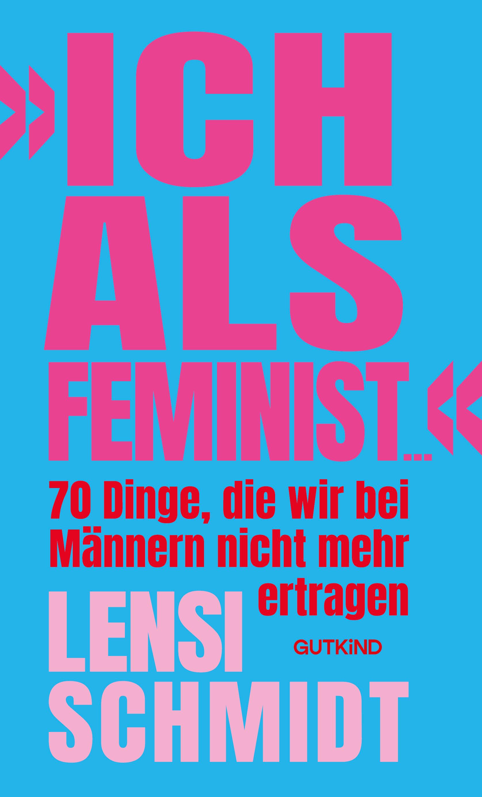 Vorderes Coverbild 'Ich als Feminist ...'