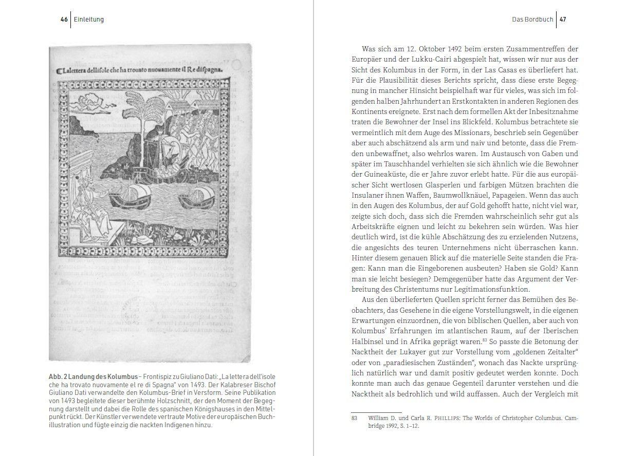 Beispielinhalt (Bild) Das Bordbuch des Christoph Kolumbus