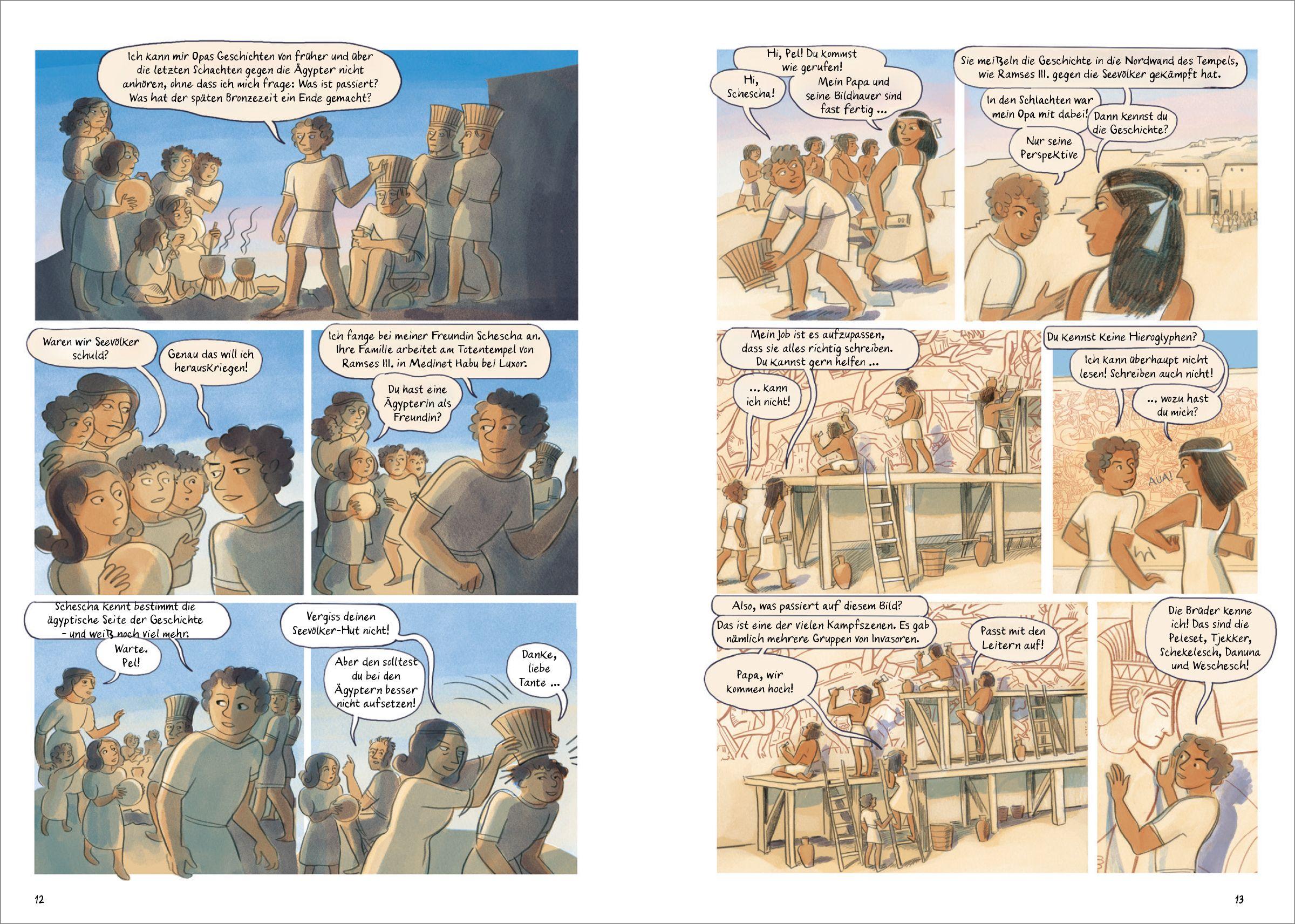 Beispielinhalt (Bild) 1177 v. Chr. - Eine Graphic Novel