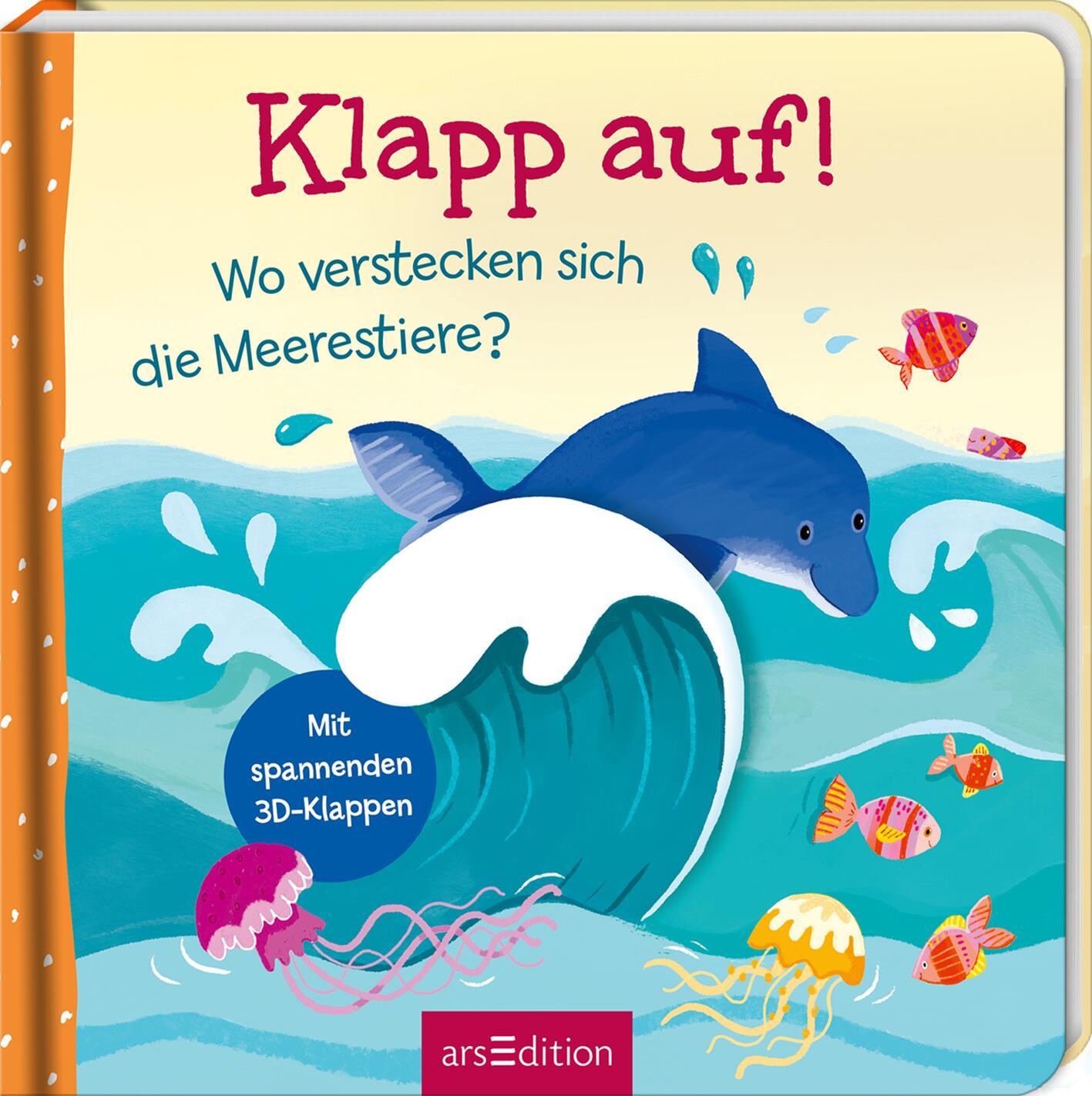 Vorderes Coverbild Klapp auf! Wo verstecken sich die Meerestiere?