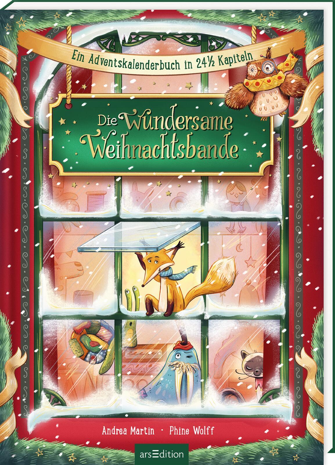 Vorderes Coverbild Die wundersame Weihnachtsbande