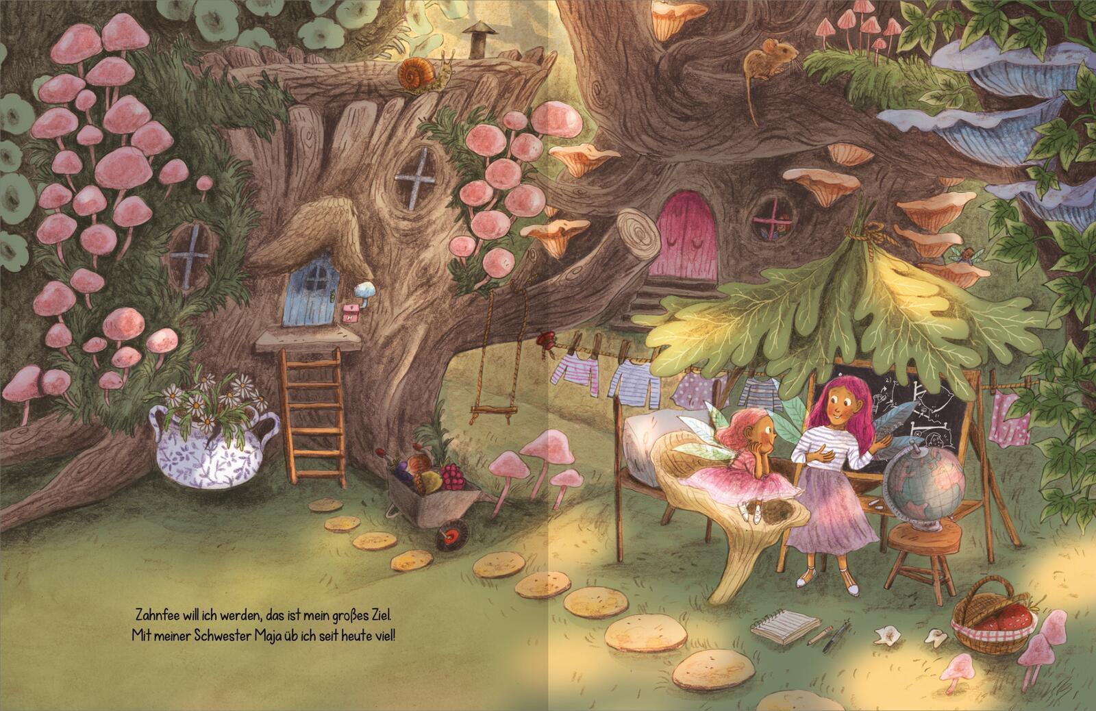 Beispielinhalt (Bild) Die kleine Zahnfee