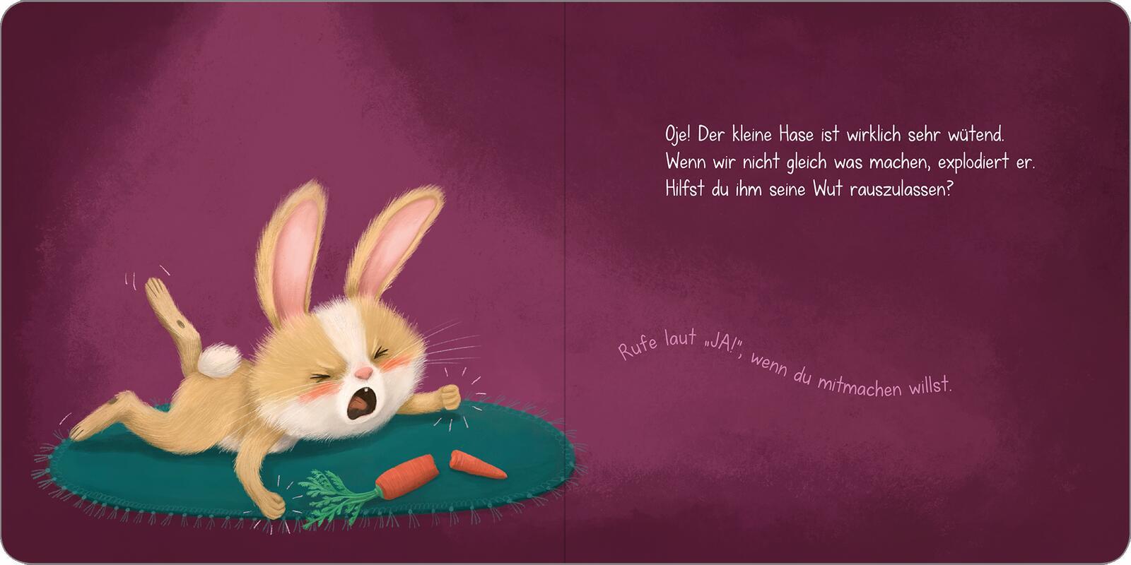 Beispielinhalt (Bild) Kleiner Hase, große Wut!