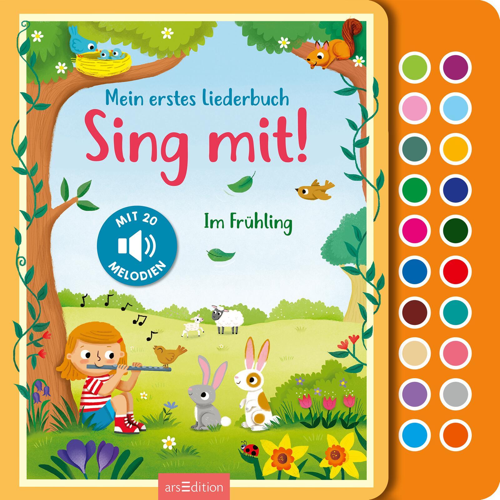Vorderes Coverbild Sing mit! Im Frühling