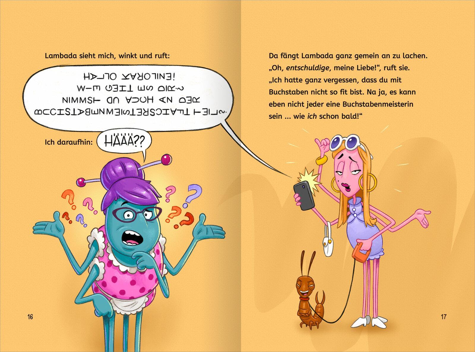 Beispielinhalt (Bild) Lesen NERVT! - Bücher? Voll anstrengend! (Lesen nervt! 3)