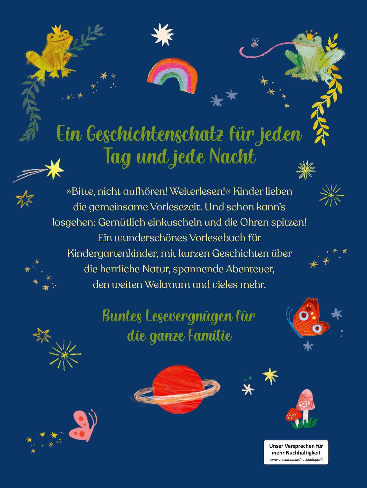 Rückseitencover Geschichtenschatz für 4-Jährige