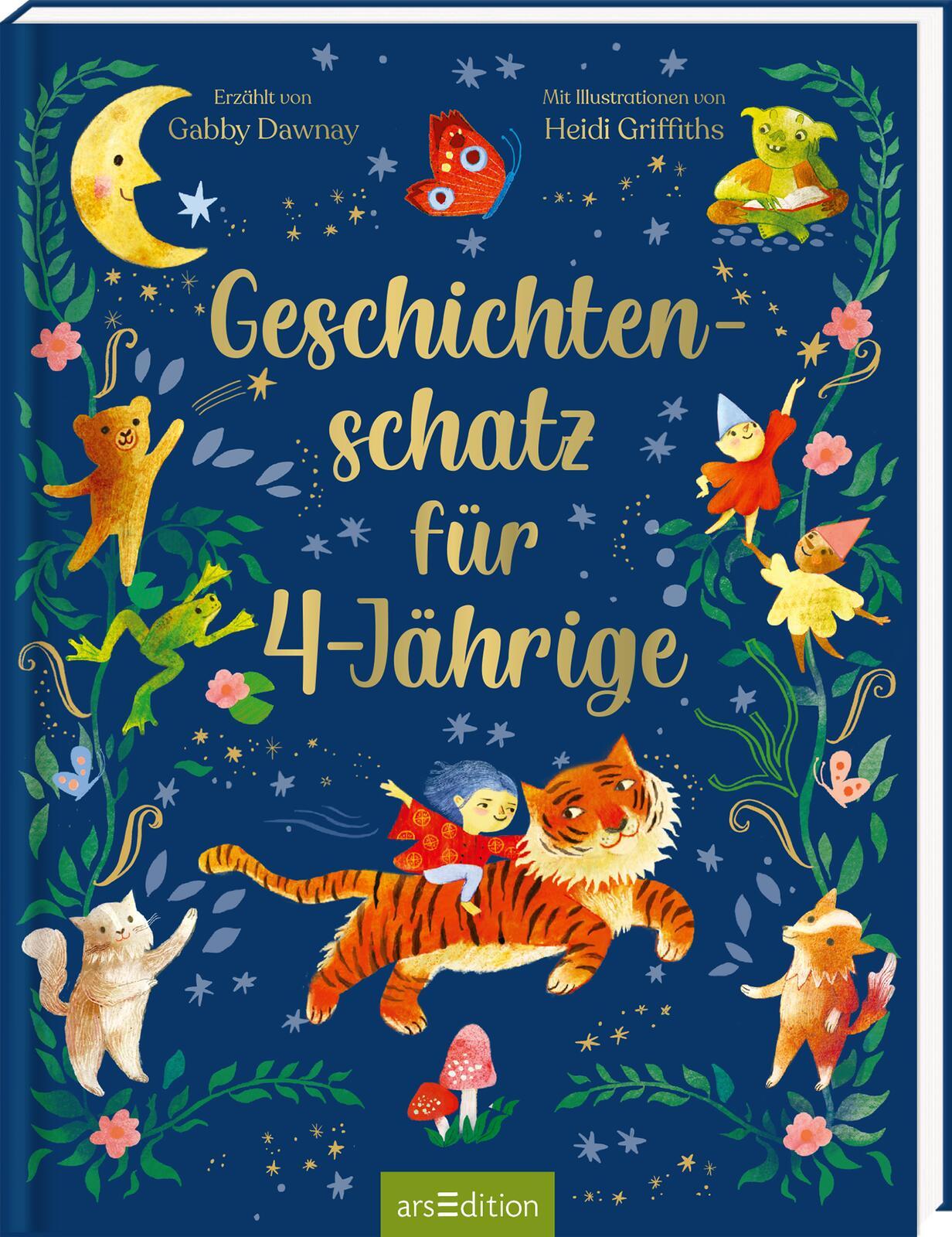 Vorderes Coverbild Geschichtenschatz für 4-Jährige