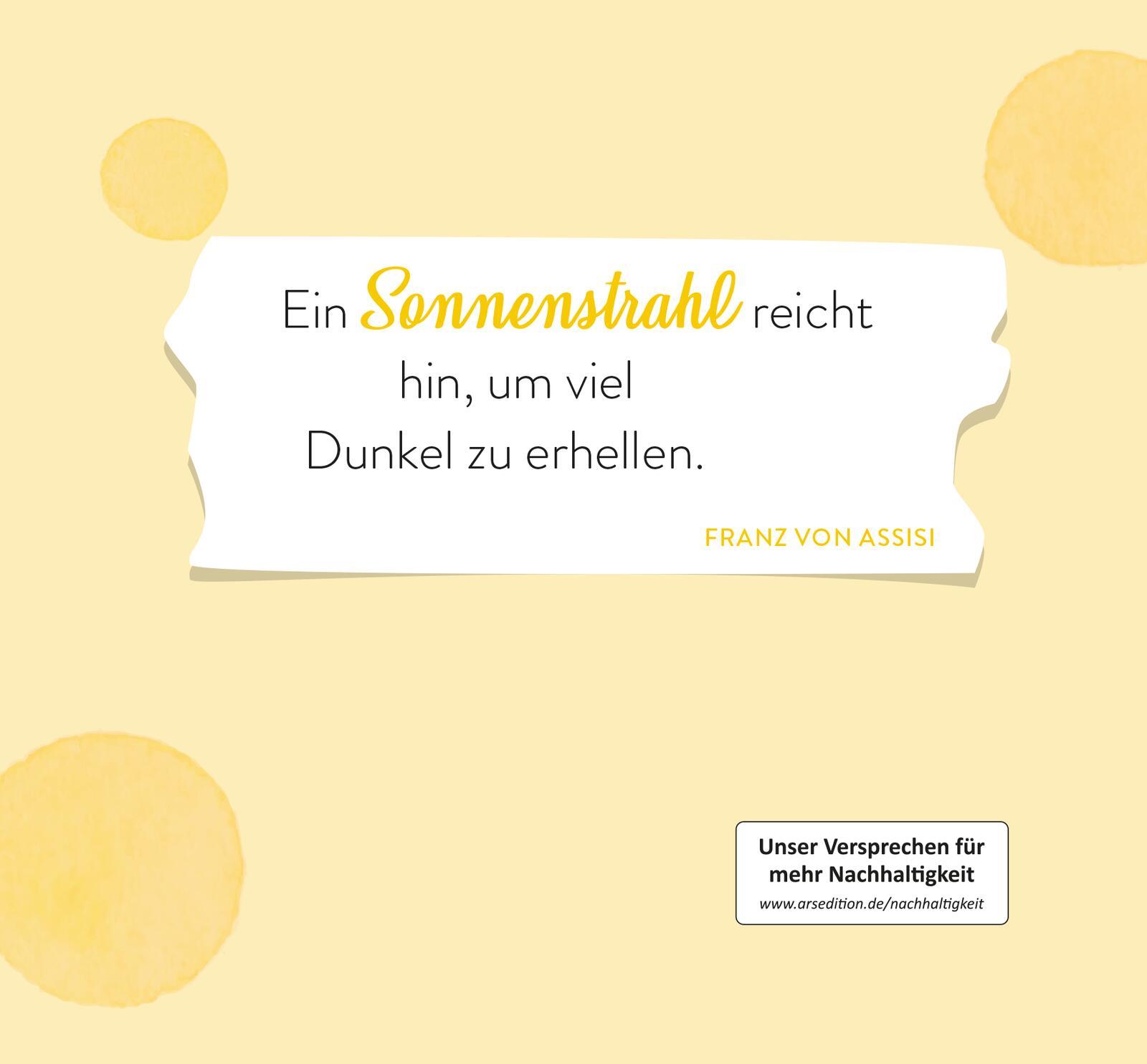 Rückseitencover 365 Tage Sonne im Herzen