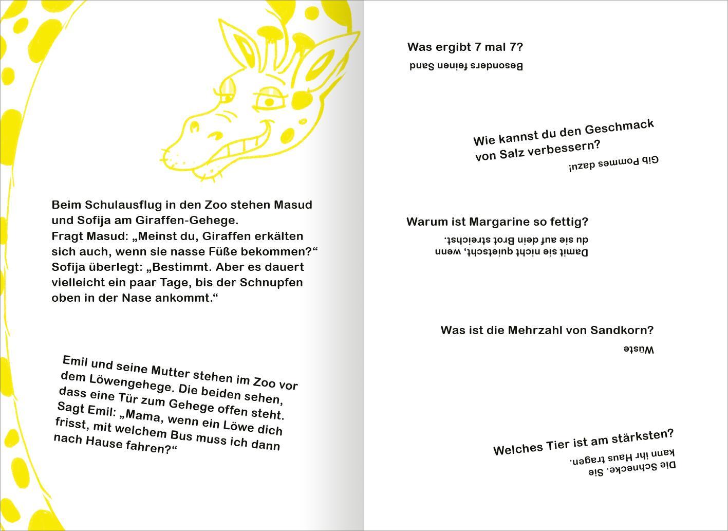 Beispielinhalt (Bild) Das superlustige Witzebuch für Erstleser