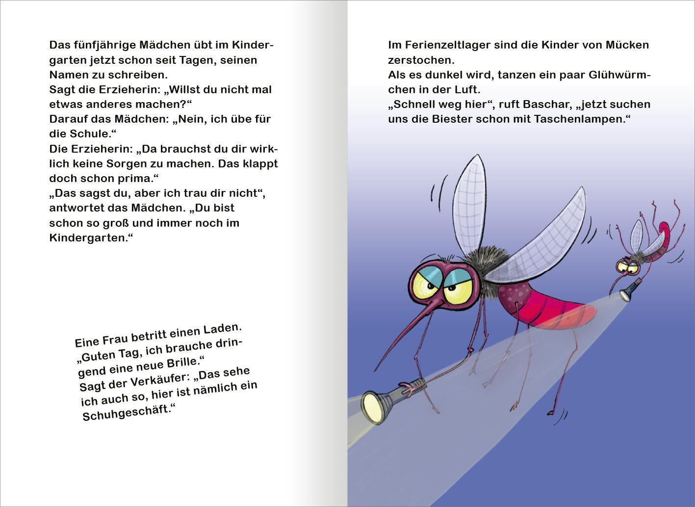 Beispielinhalt (Bild) Das superlustige Witzebuch für Erstleser