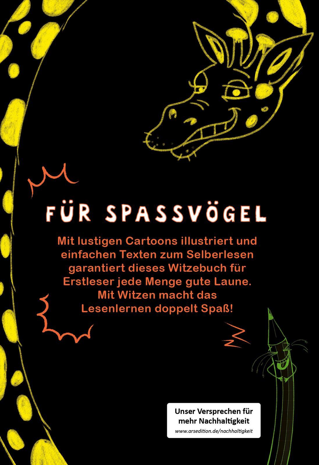 Rückseitencover Das superlustige Witzebuch für Erstleser