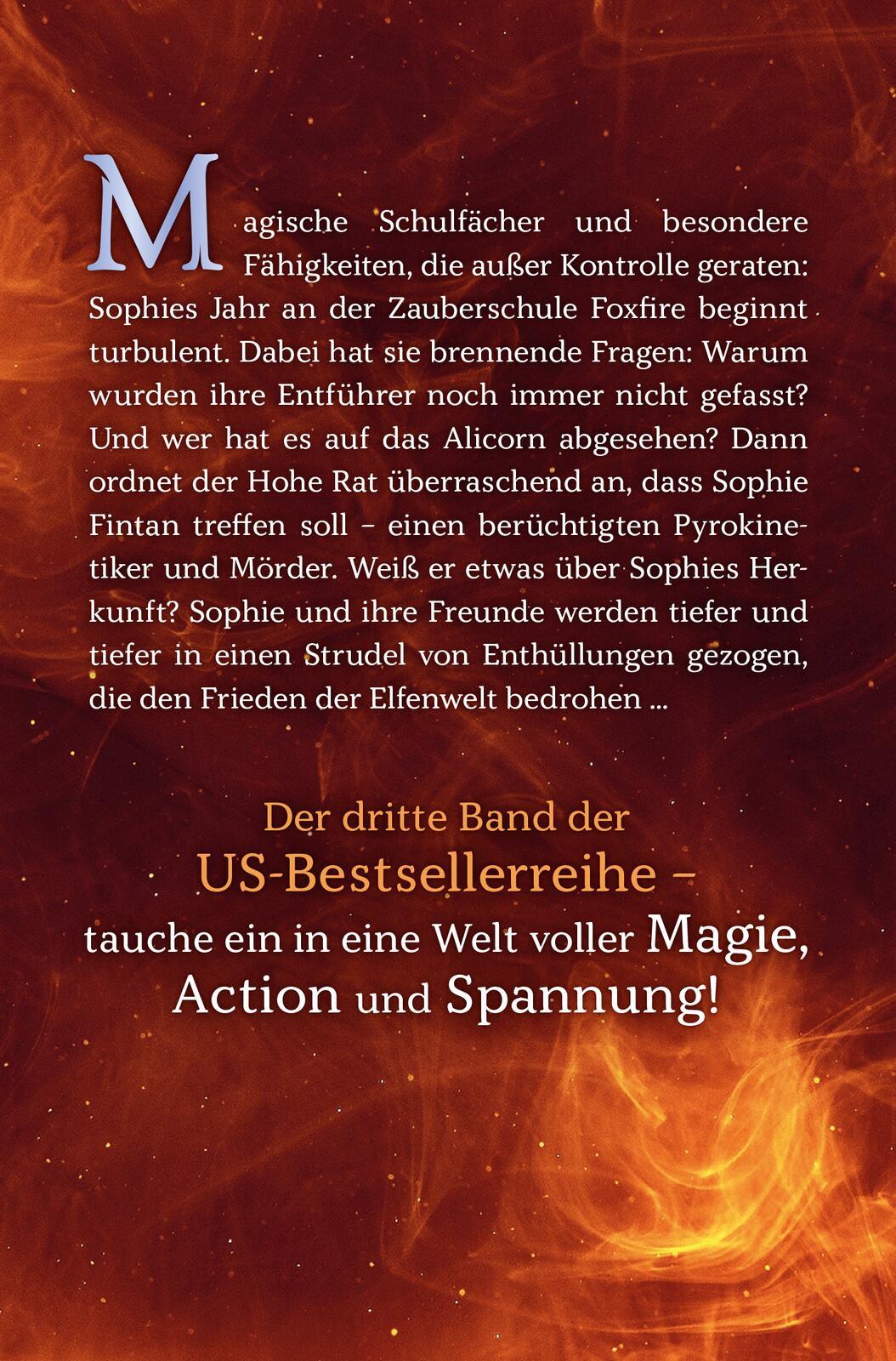 Rückseitencover Keeper of the Lost Cities - Das Feuer (Keeper of the Lost Cities 3)