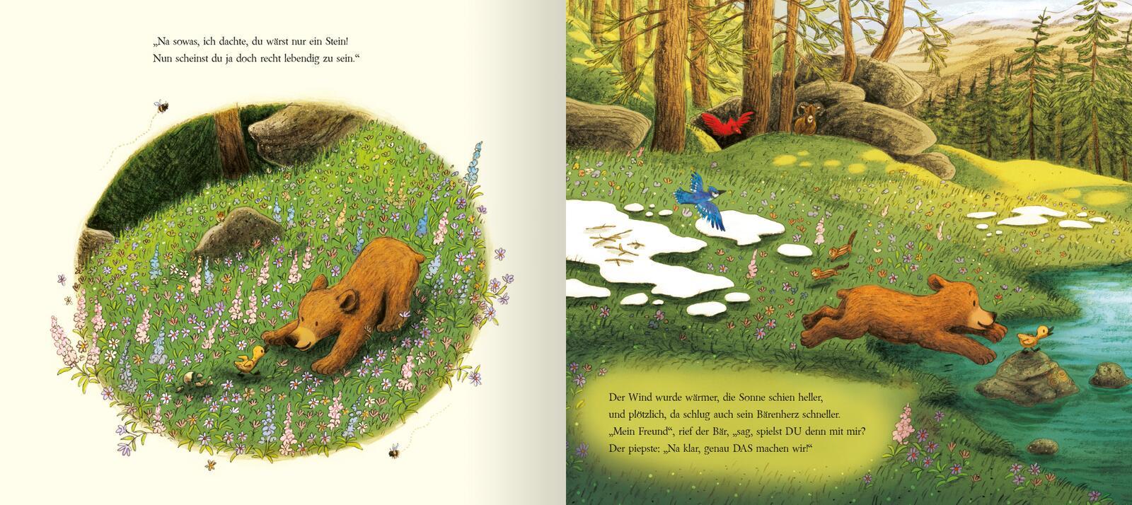 Beispielinhalt (Bild) Es wird Frühling, kleiner Bär!
