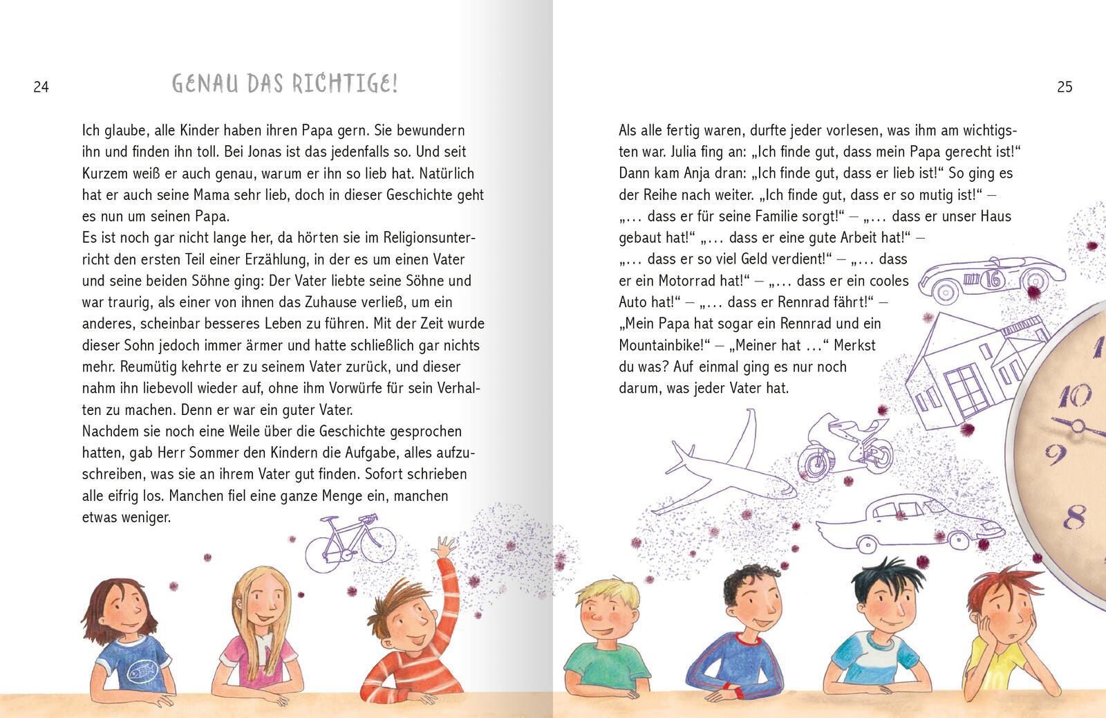 Beispielinhalt (Bild) Mein Geschichtenschatz zur Erstkommunion