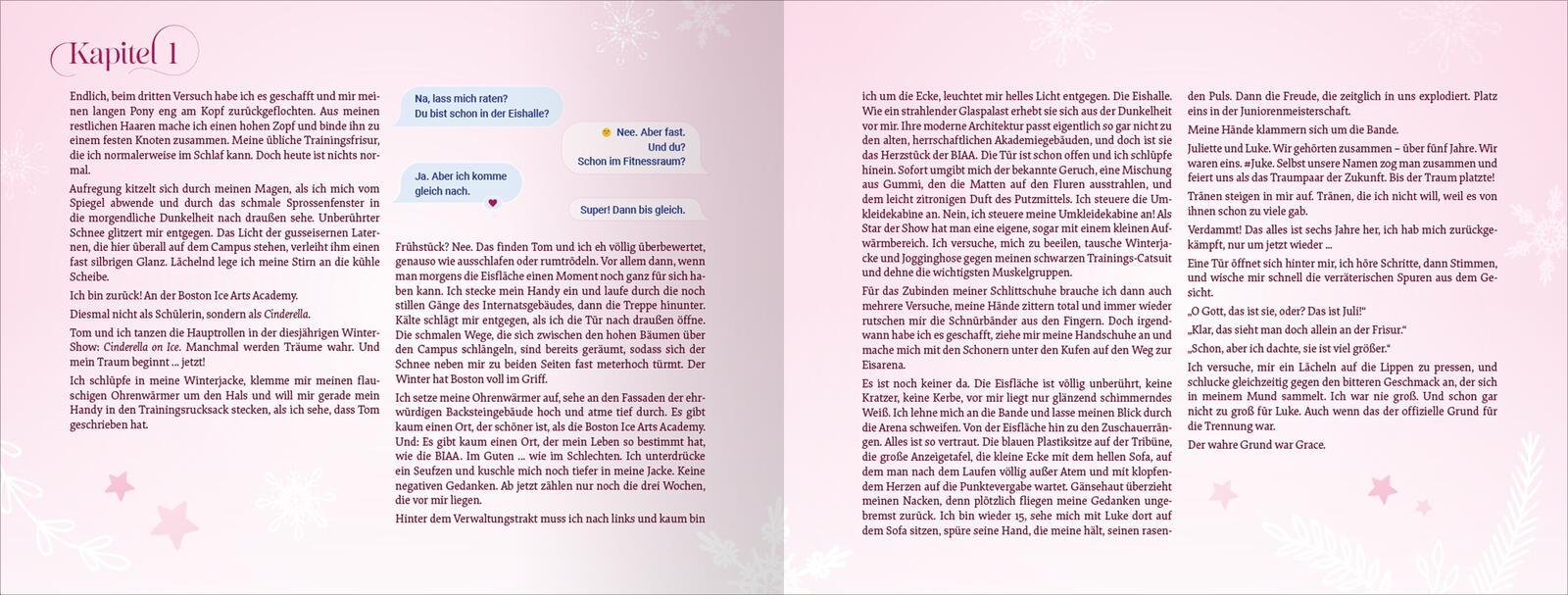 Beispielinhalt (Bild) Snowflake Kisses