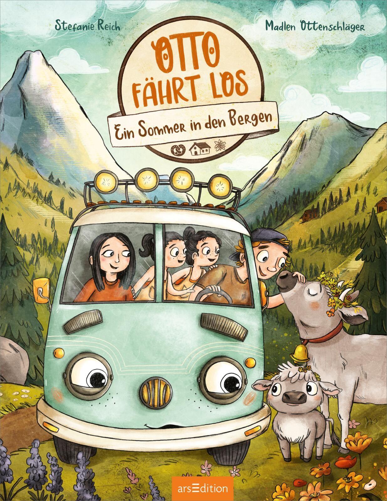 Beispielinhalt (Bild) OTTO fährt los - Ein Sommer in den Bergen