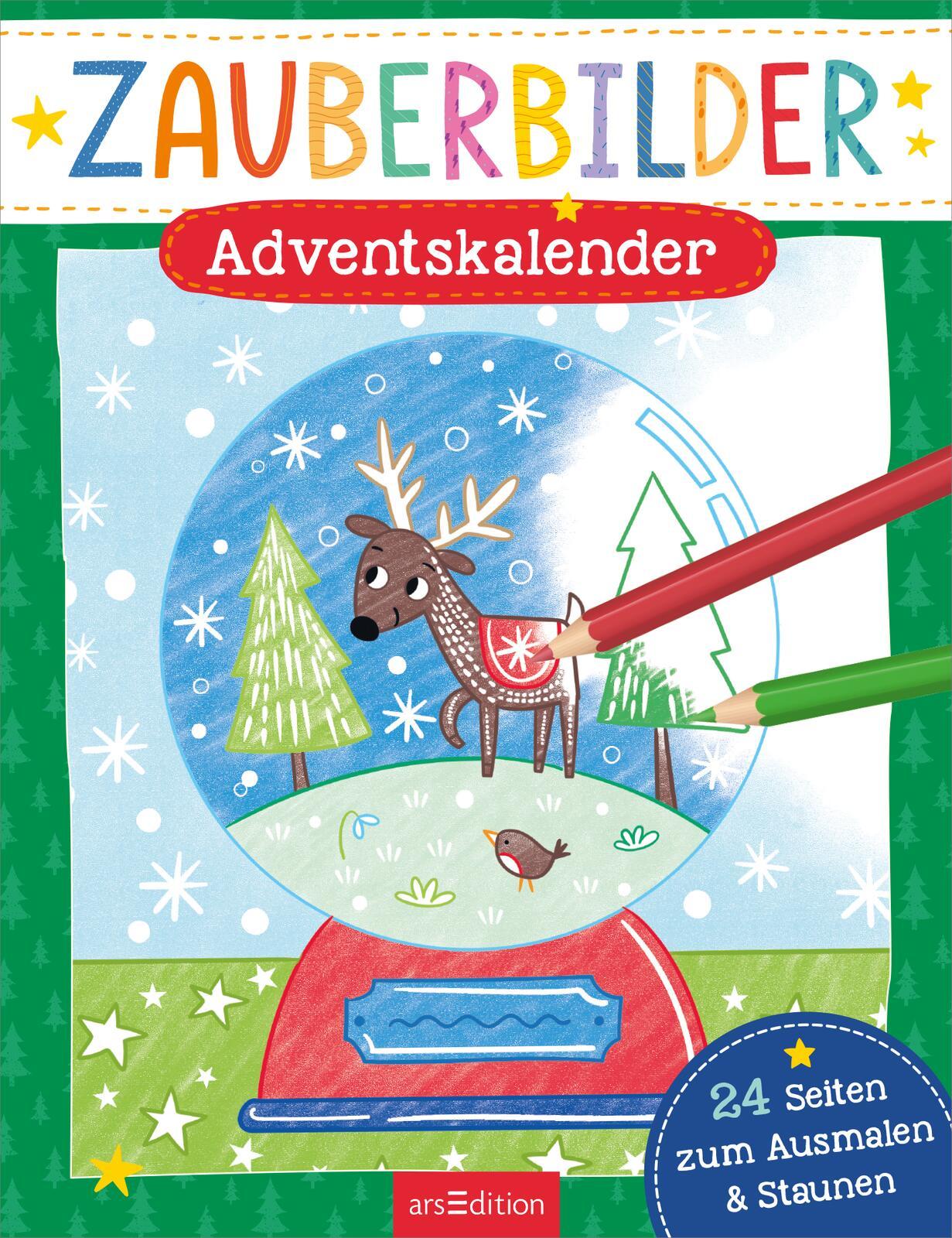 Beispielinhalt (Bild) Zauberbilder - Adventskalender