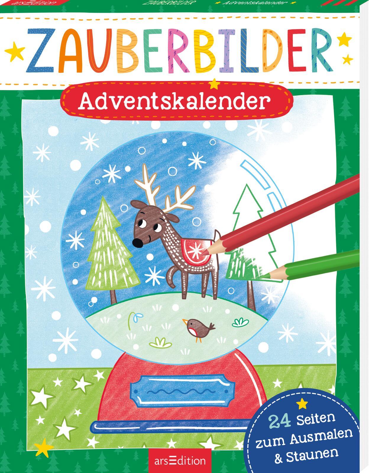 Vorderes Coverbild Zauberbilder - Adventskalender
