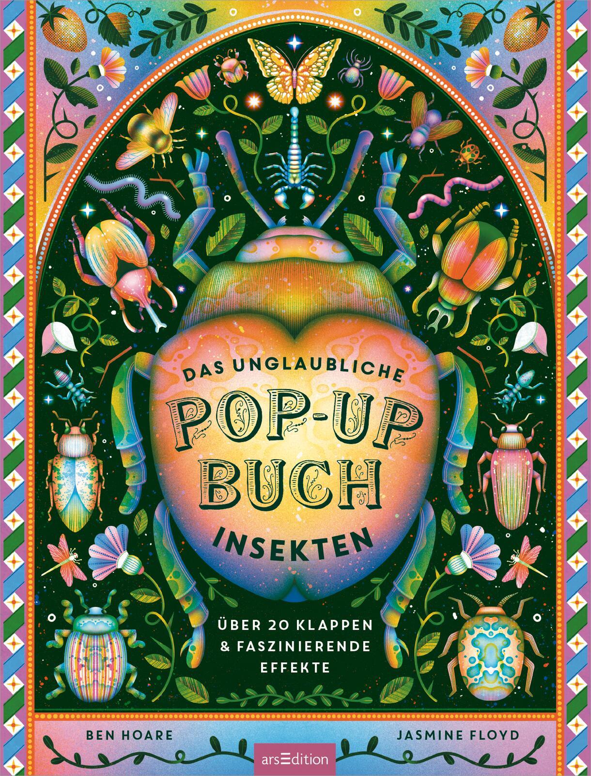 Beispielinhalt (Bild) Das unglaubliche Pop-up-Buch - Insekten