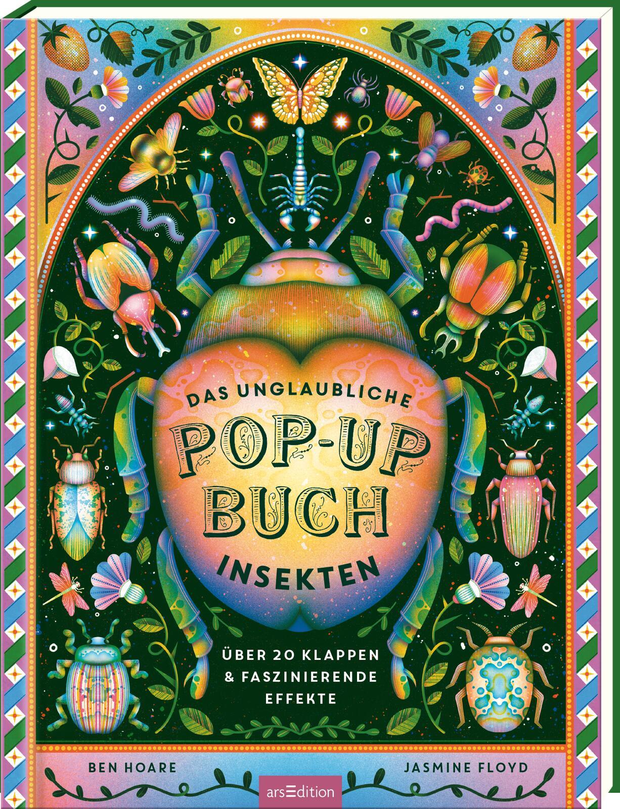 Vorderes Coverbild Das unglaubliche Pop-up-Buch - Insekten
