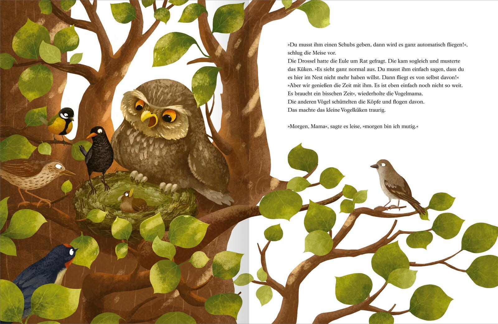 Beispielinhalt (Bild) Morgen bin ich mutig