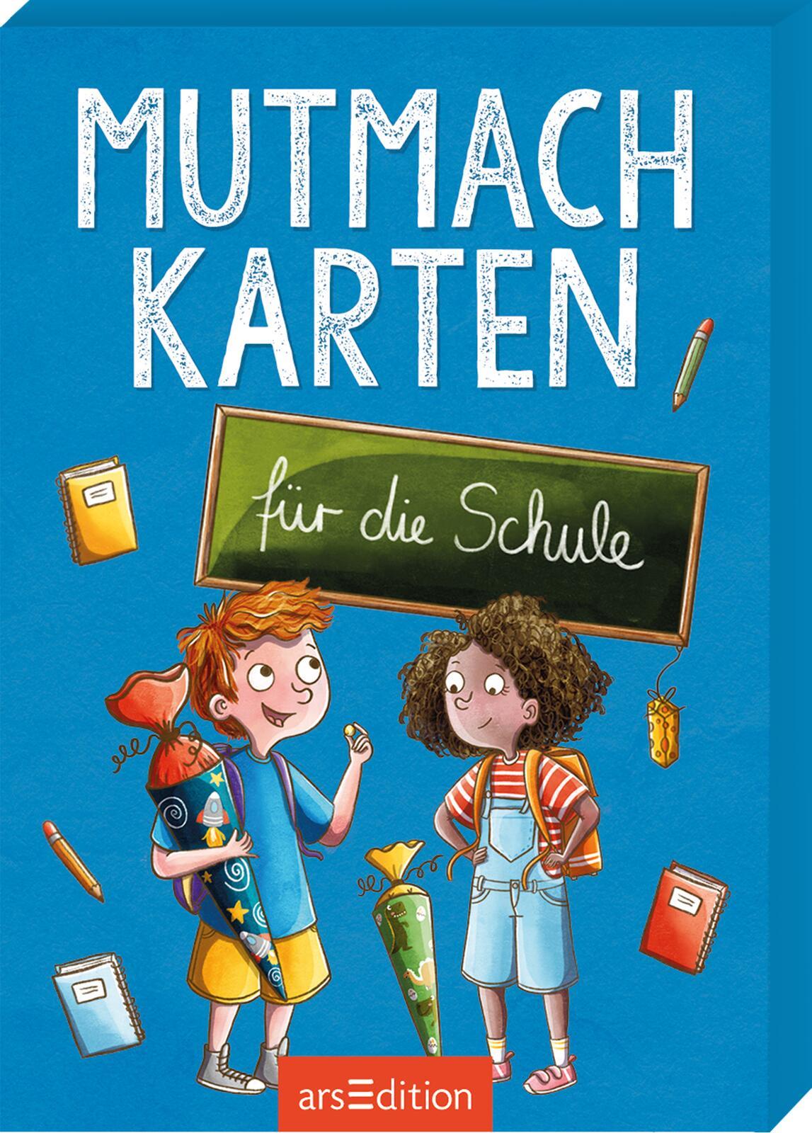 Vorderes Coverbild Mutmachkarten für die Schule